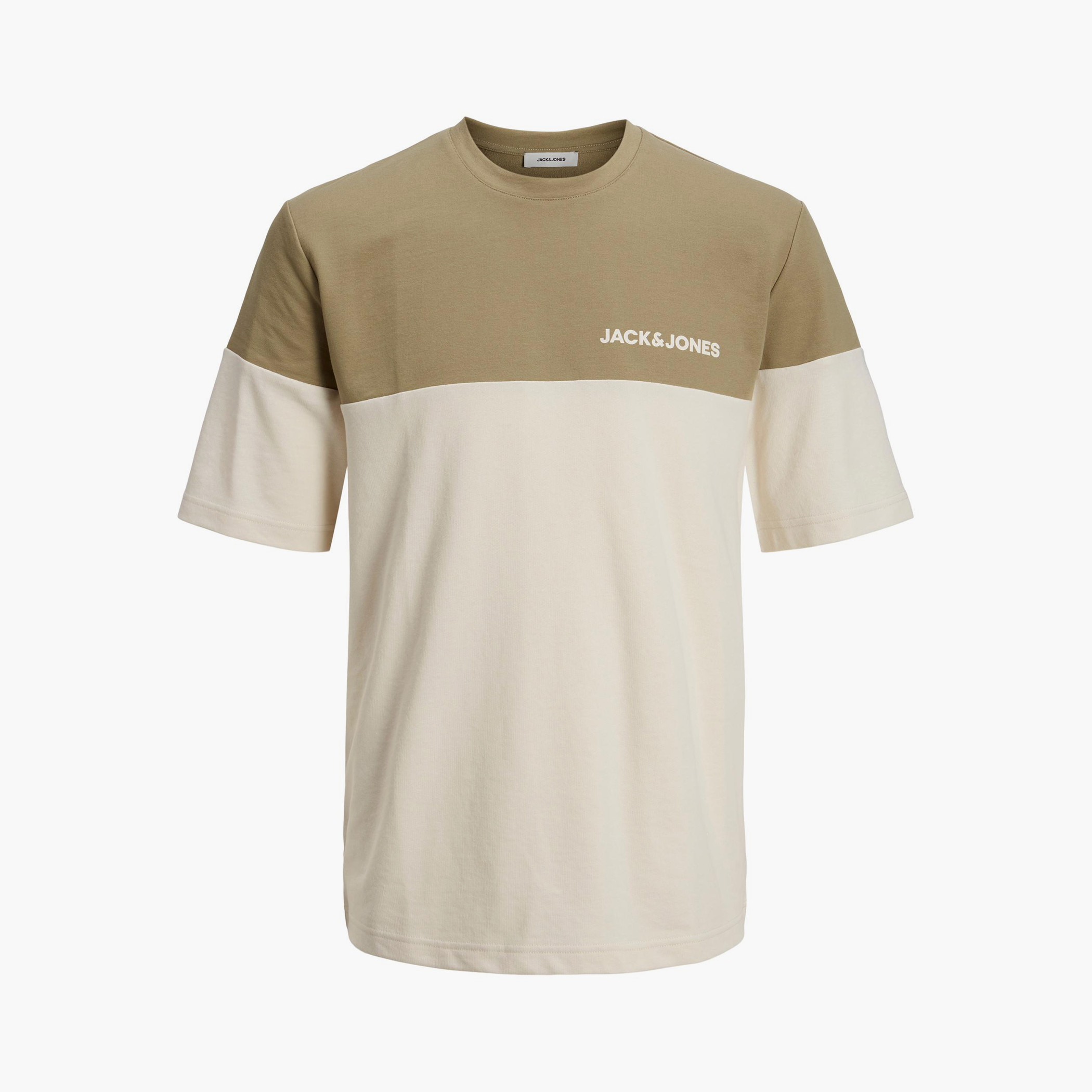 طقم تي شيرت وشورت من جاك آند جونز رجالي أزرق اللون برقبة مستديرة وشورت-men-clothing-nightwear-sets-image-5