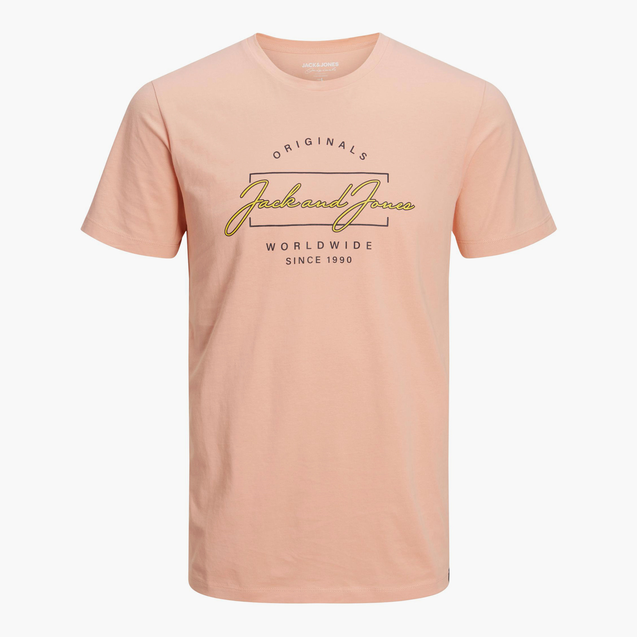 جاك آند جونس البرتقالي تي شيرت-men-clothing-tshirtsandpolos-tshirts-image-1