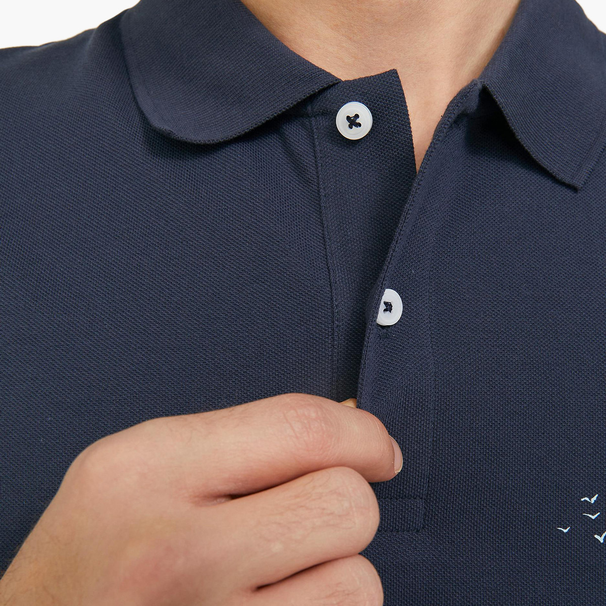تي شيرت بولو جاك آند جونز بأكمام قصيرة مطبوع كحلي للرجال-men-clothing-tshirtsandpolos-polos-image-6