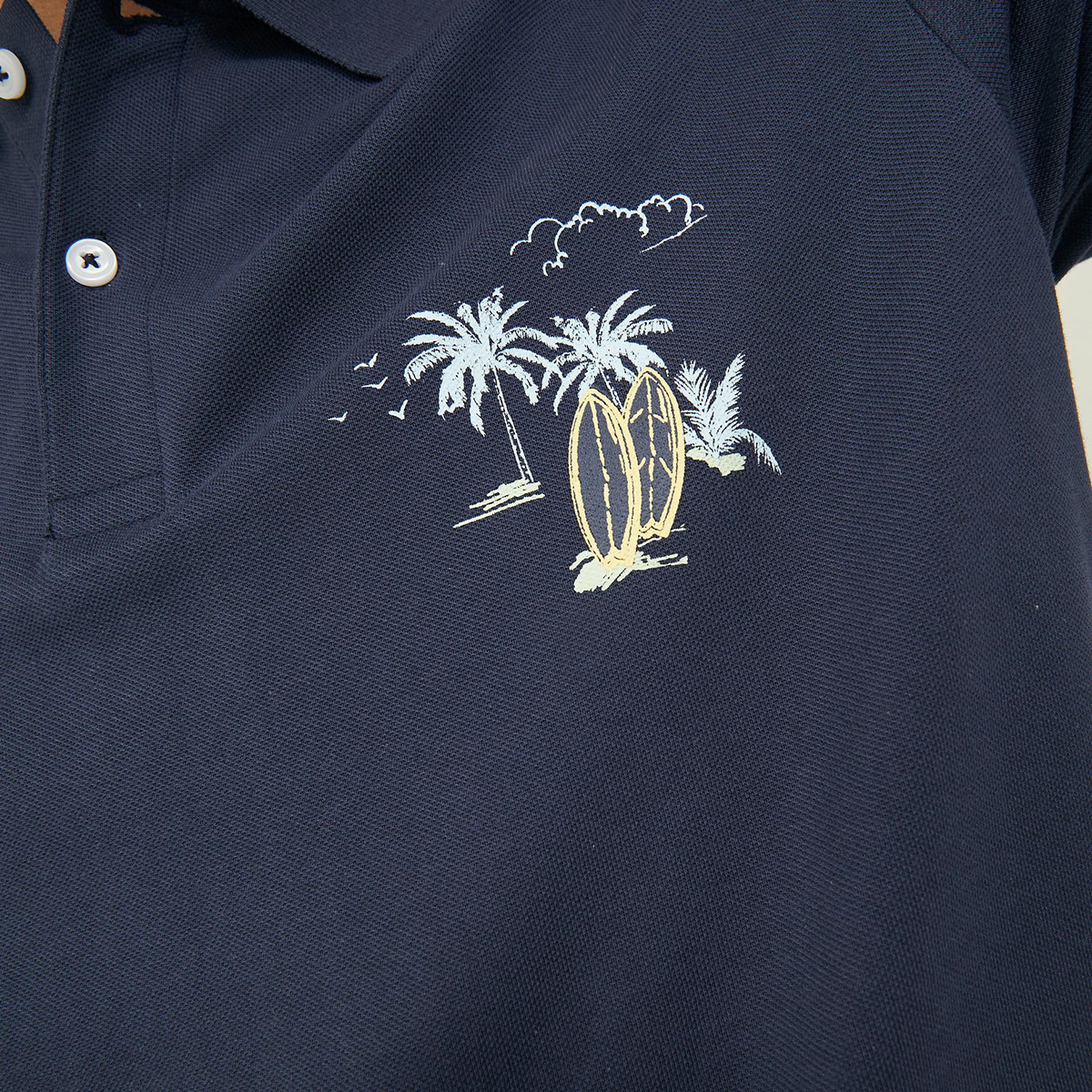 تي شيرت بولو جاك آند جونز بأكمام قصيرة مطبوع كحلي للرجال-men-clothing-tshirtsandpolos-polos-image-7