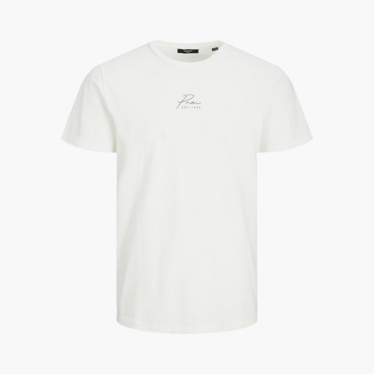 تي شيرت رجالي من جاك آند جونز بأكمام قصيرة و ياقة مستديرة سادة مع أزرق كحلي-men-clothing-tshirtsandpolos-tshirts-image-17