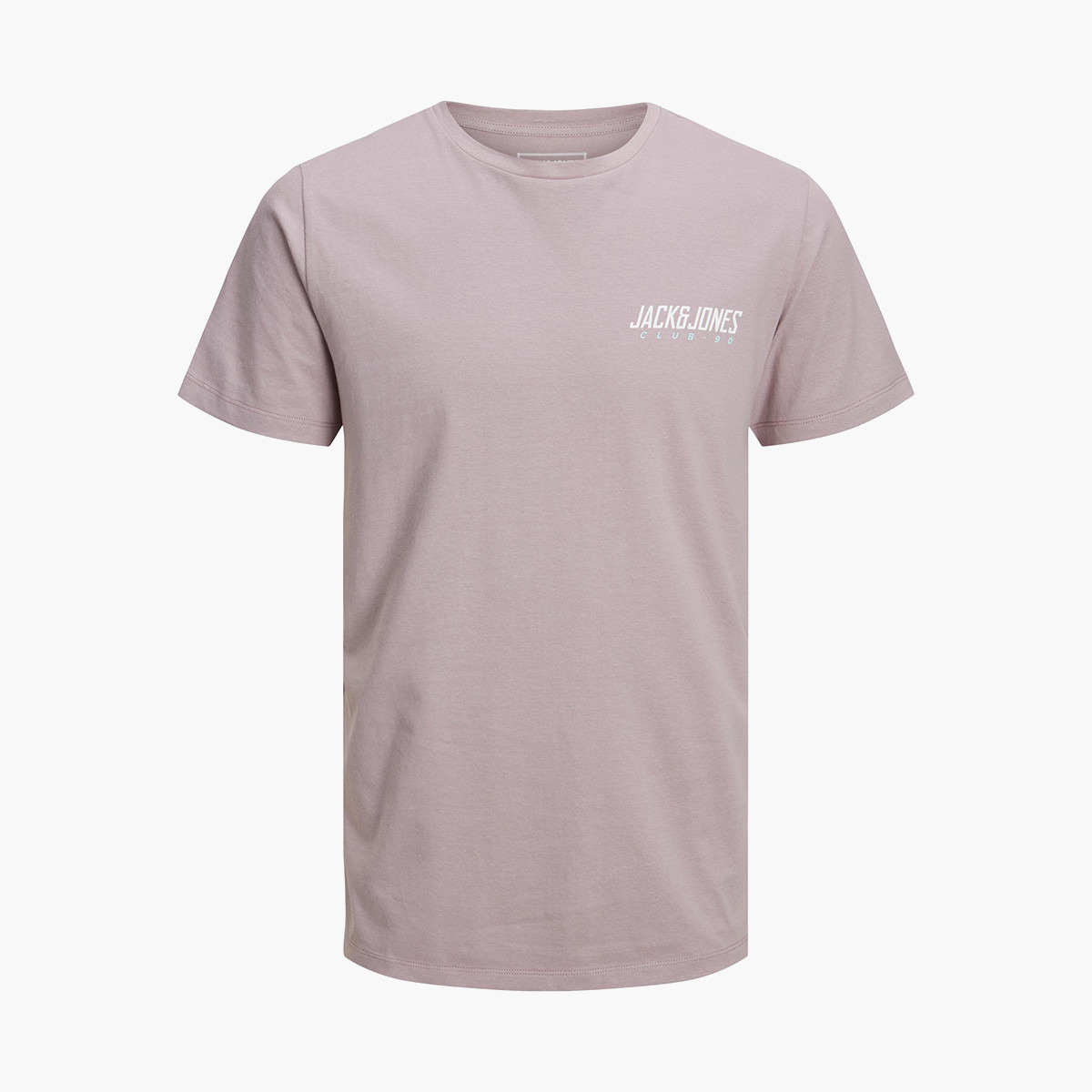 تي شيرت جاك آند جونز رجالي أرجواني بياقة مستديرة وأكمام قصيرة-men-clothing-tshirtsandpolos-tshirts-image-2