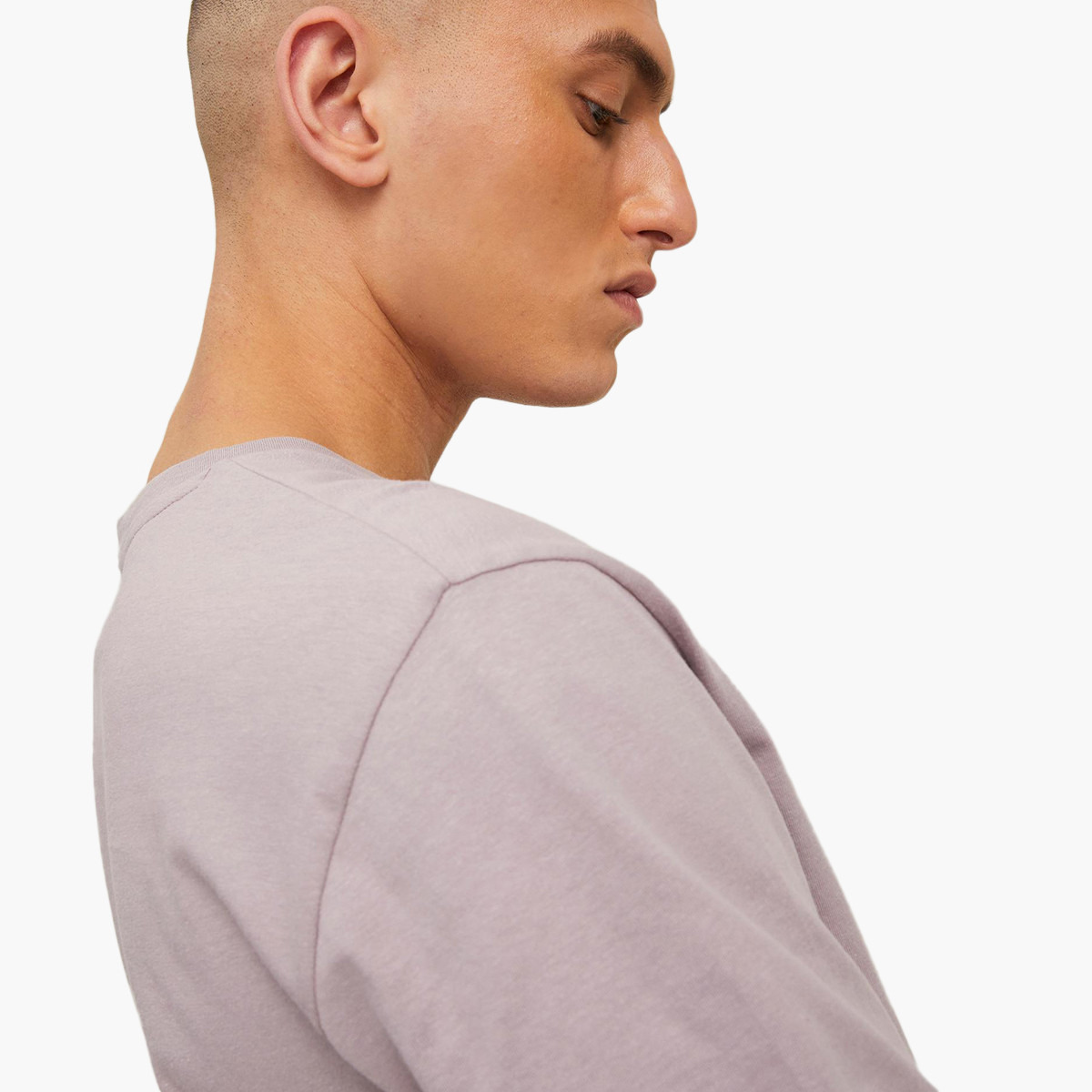 تي شيرت جاك آند جونز رجالي أرجواني بياقة مستديرة وأكمام قصيرة-men-clothing-tshirtsandpolos-tshirts-image-7