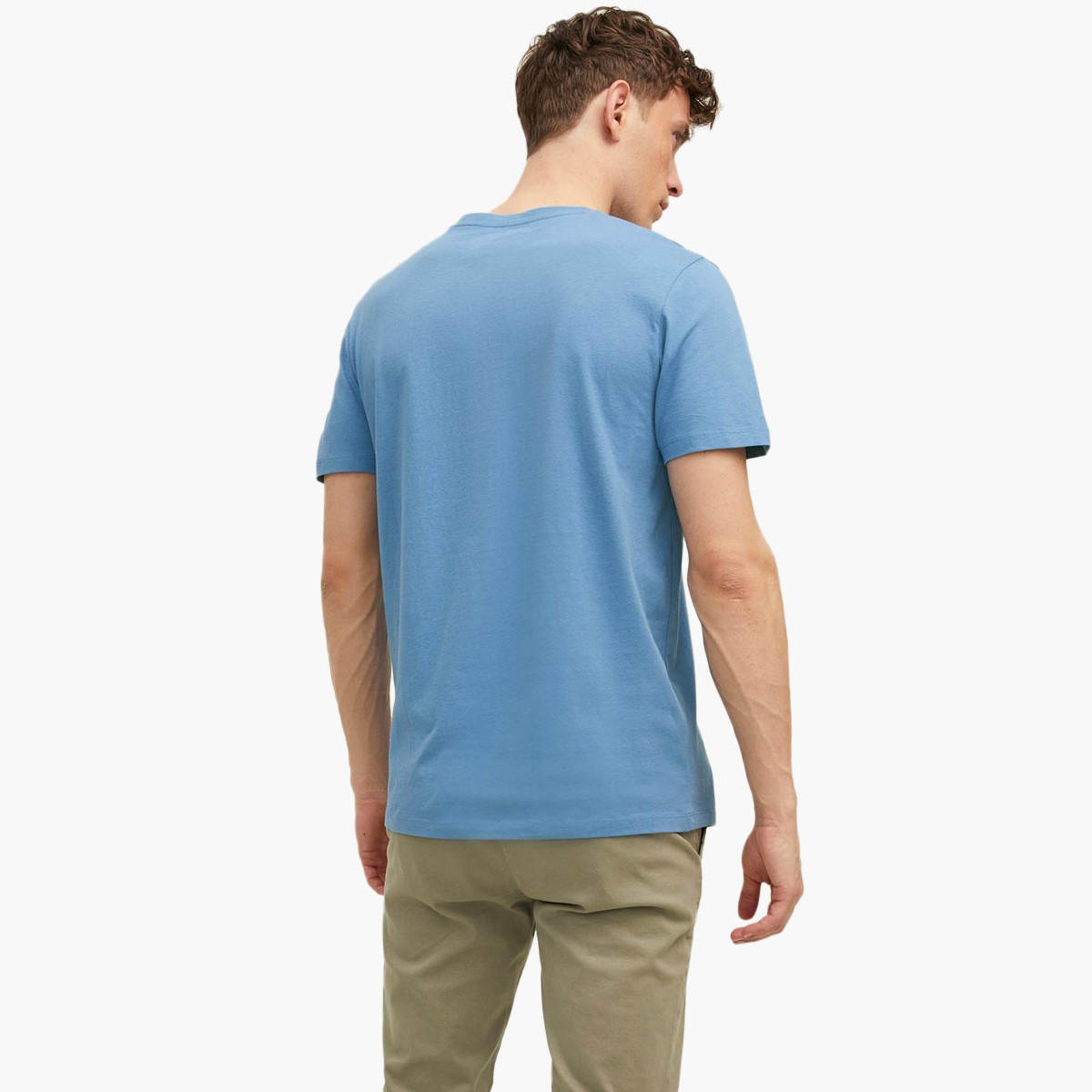 القميص من النوع الثقيل جاك آند جونز رجالي بأكمام قصيرة وياقة دائرية وشعار أزرق-men-clothing-tshirtsandpolos-tshirts-image-6