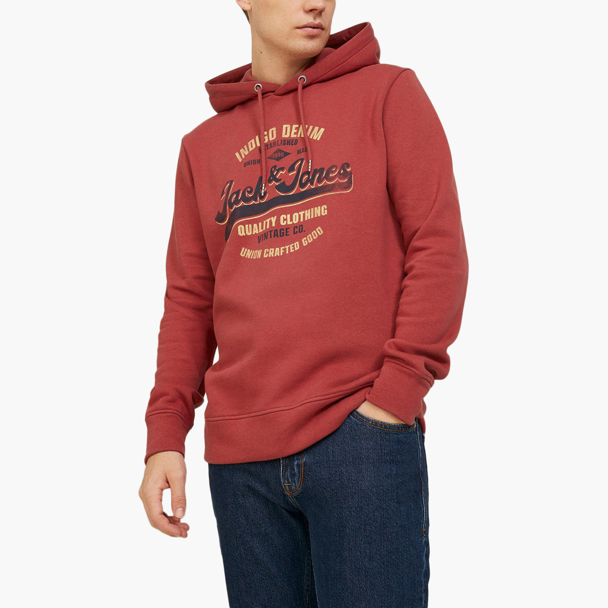 جاك آند جونز هودي بأكمام طويلة وطبعة حمراء للرجال-men-winterwear-hoodiesandsweatshirts-image-7