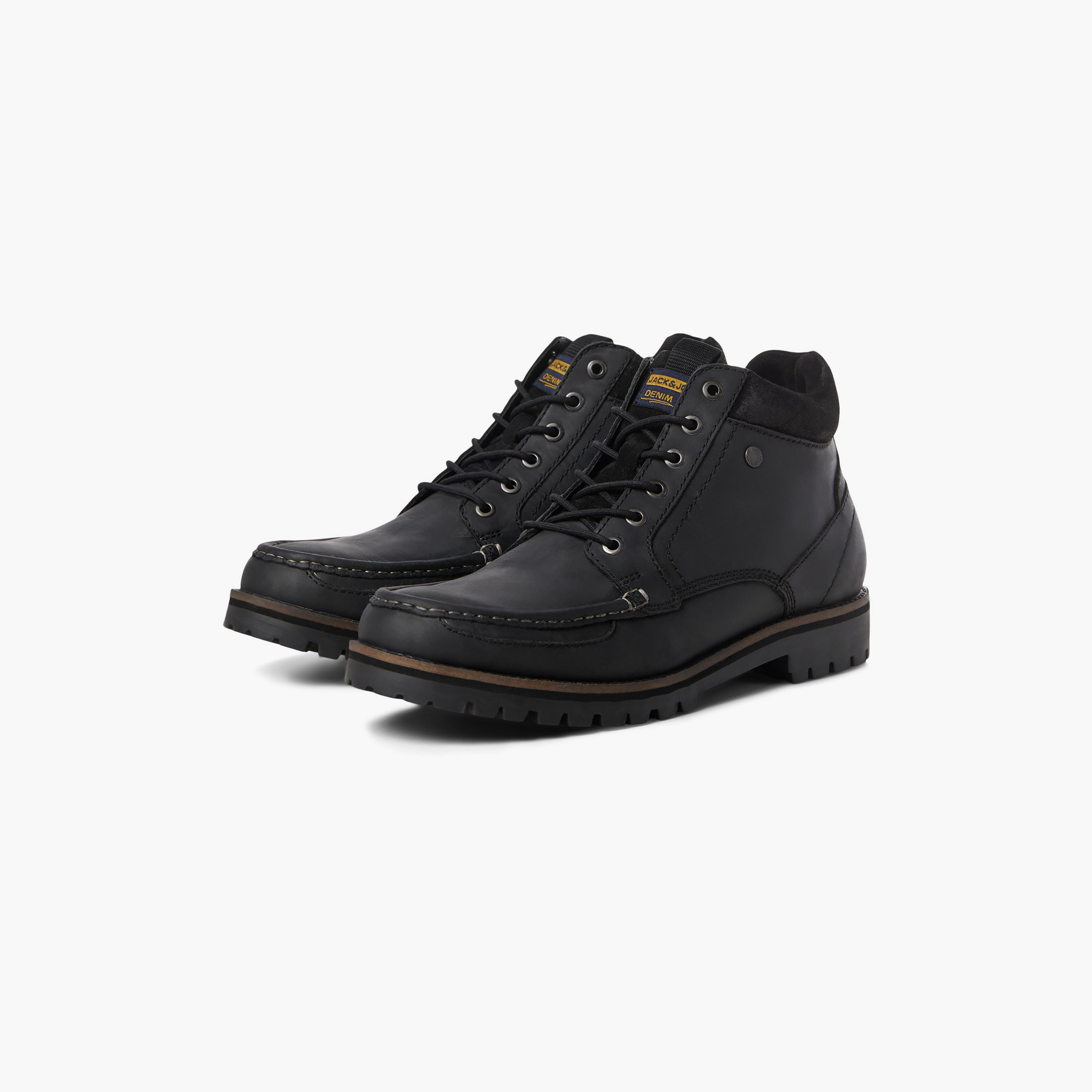 12215254 | بوتز ذو رباط من جاك آند جونز للرجال-men-shoes-boots-image-1