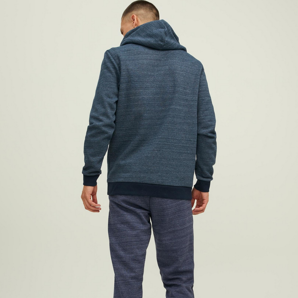 Jack & Jones Men Black Printed Kangaroo Pocket Hoodie-men-winterwear-hoodiesandsweatshirts-image-10