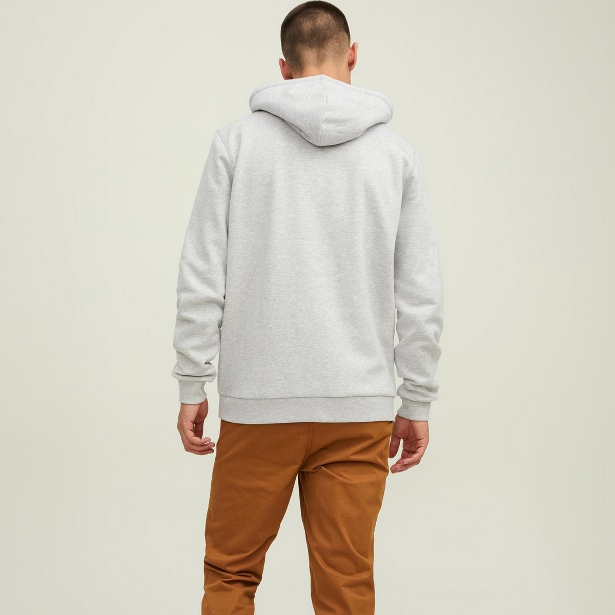 Jack & Jones Men Black Printed Kangaroo Pocket Hoodie-men-winterwear-hoodiesandsweatshirts-image-24