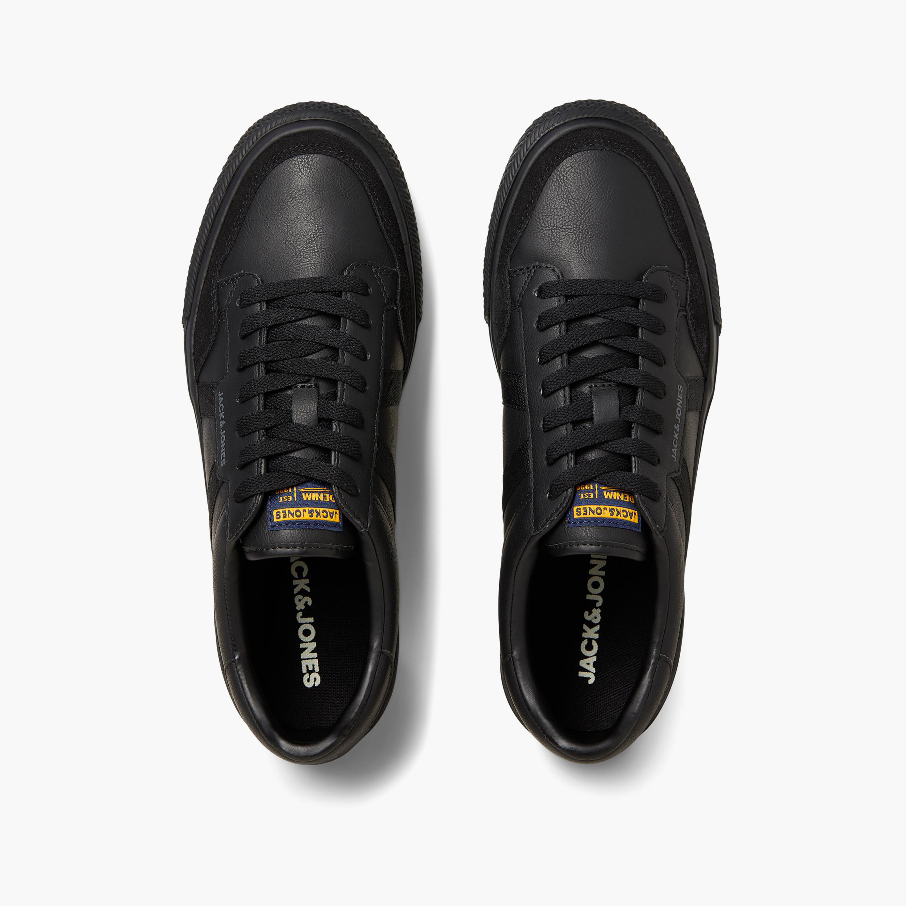 Jack & Jones Men's Low Top Lace-Up Sneakers | 12215496-men-shoes-sneakers-image-3