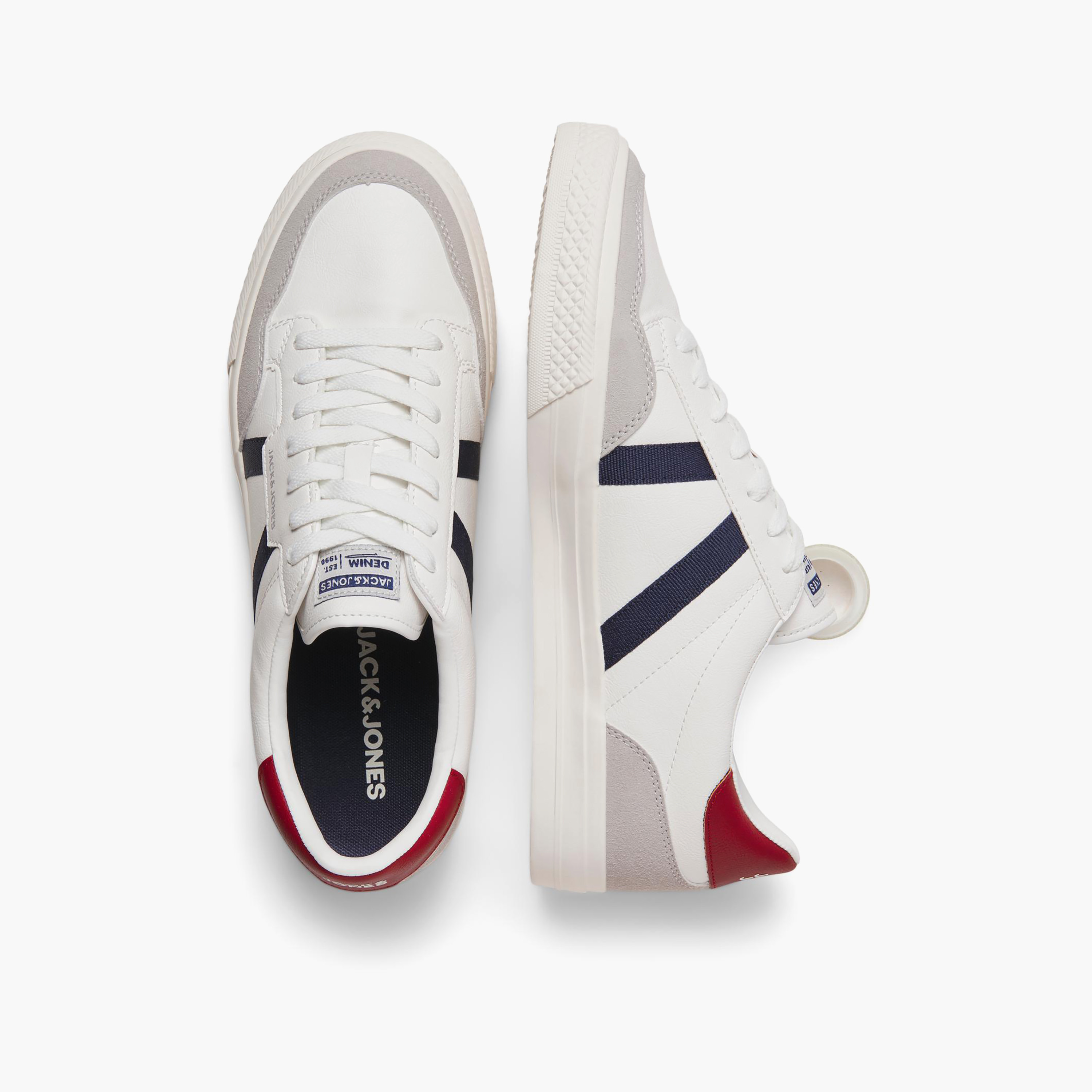 سنيكرز جاك آند جونز للرجال مع رباط برقبة منخفضة | 12215496-men-shoes-sneakers-image-10
