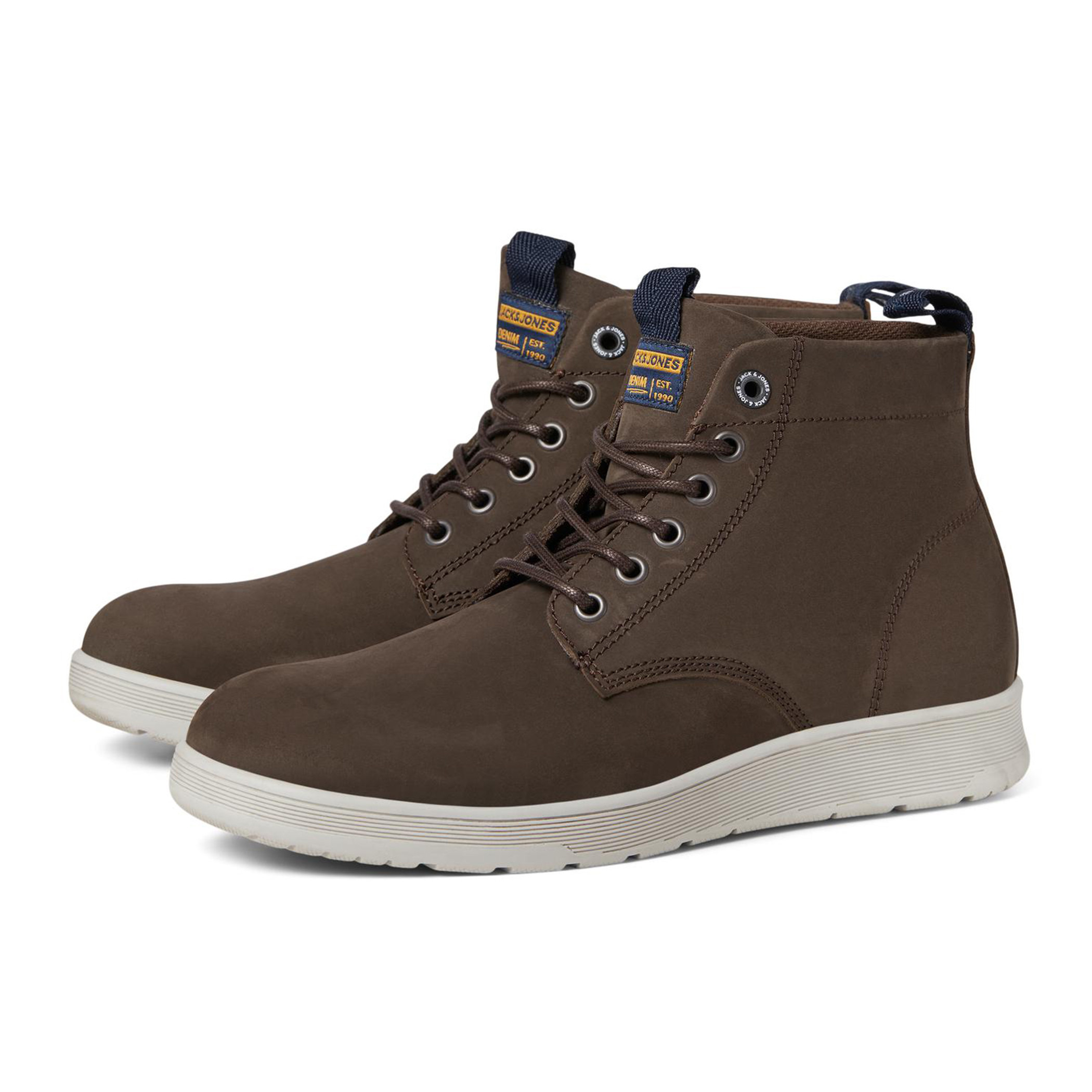 أحذية صلبة من نوبوك من جاك آند جونز للرجال بلون اسود-men-shoes-boots-image-9