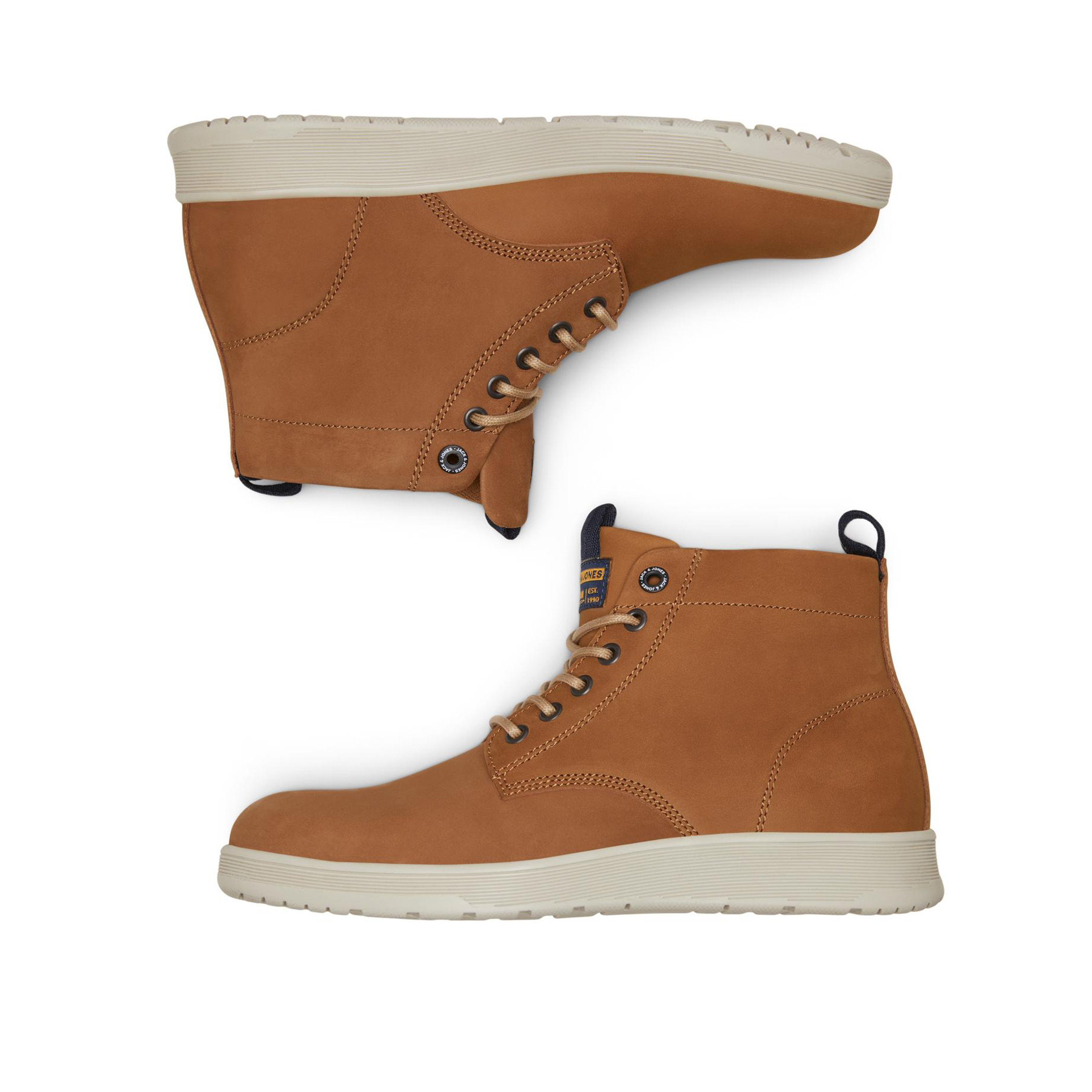 أحذية صلبة من نوبوك من جاك آند جونز للرجال بلون اسود-men-shoes-boots-image-11