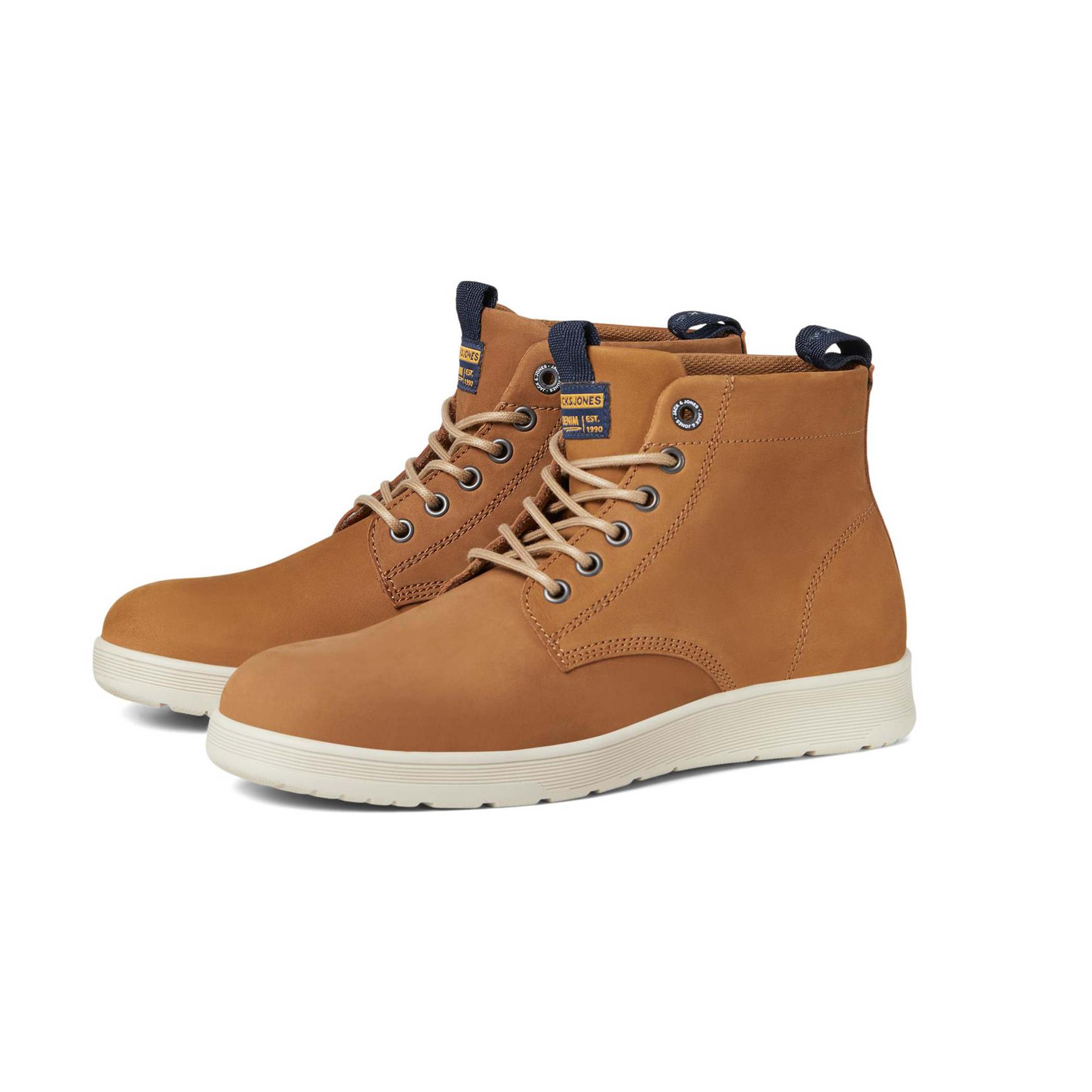 أحذية صلبة من نوبوك من جاك آند جونز للرجال بلون اسود-men-shoes-boots-image-13