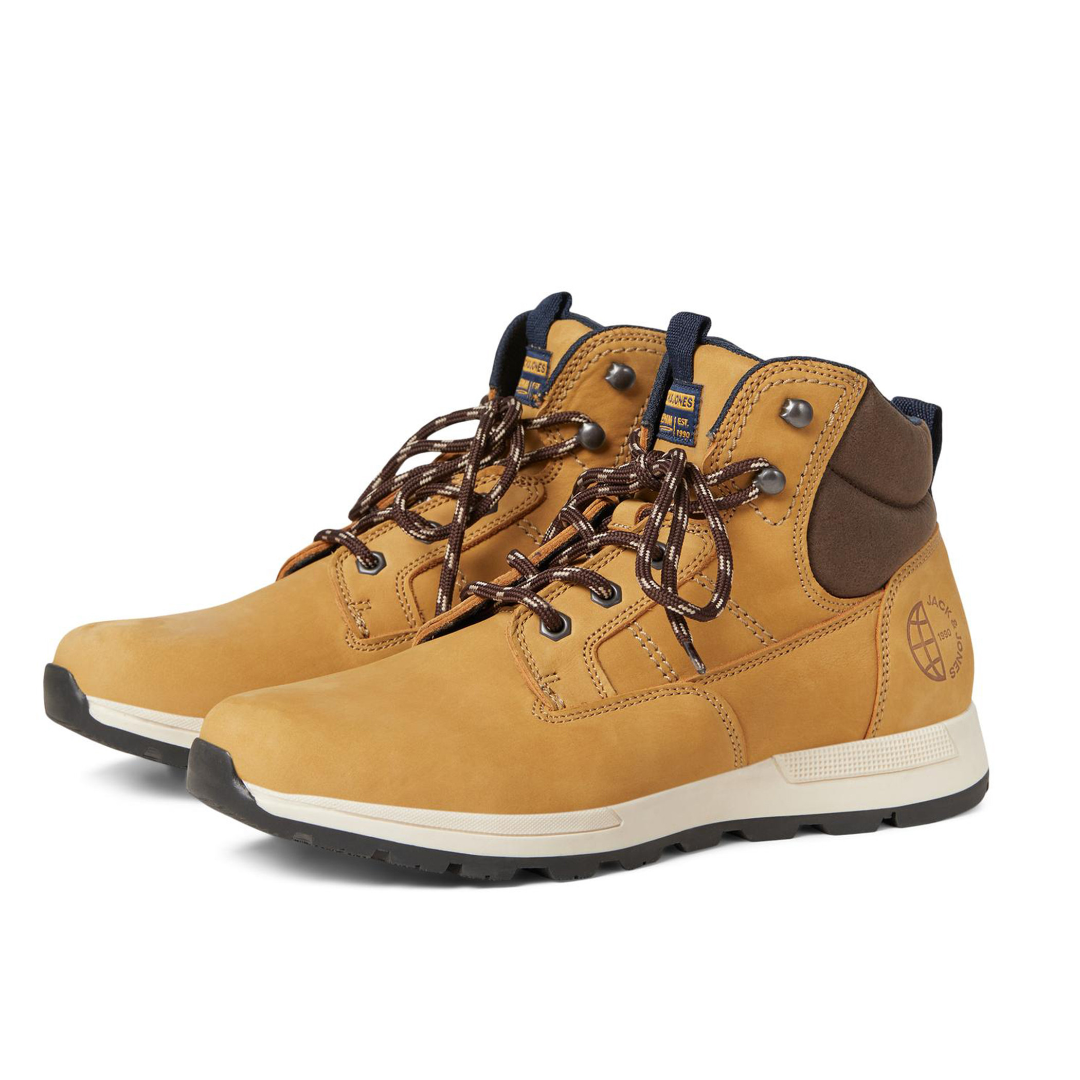 أحذية صلبة من نوبوك من جاك آند جونز للرجال بلون اسود-men-shoes-boots-image-11