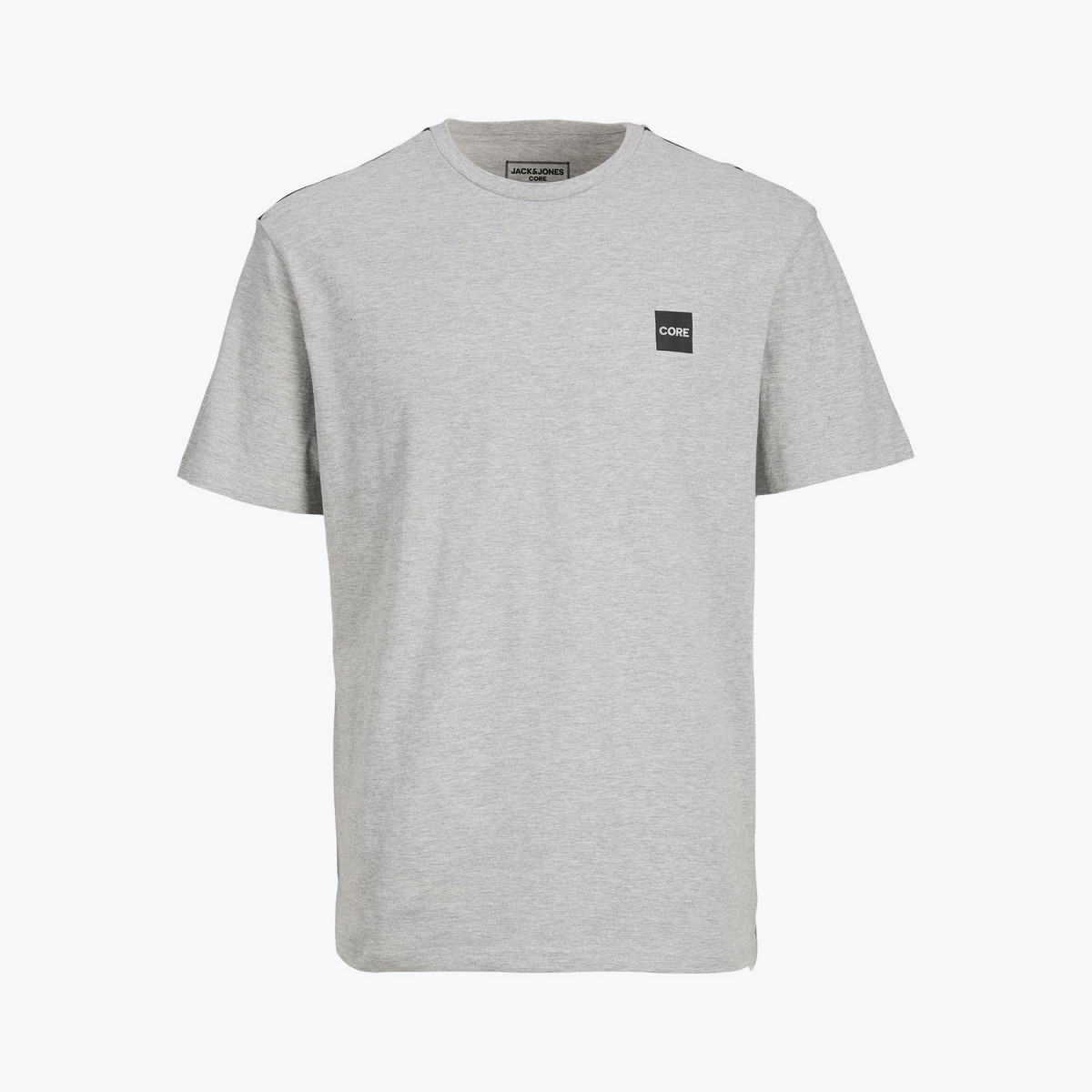 Jack & Jones Men Black Plain Crew Neck Short Sleeves T-Shirt-men-clothing-tshirtsandpolos-tshirts-image-6
