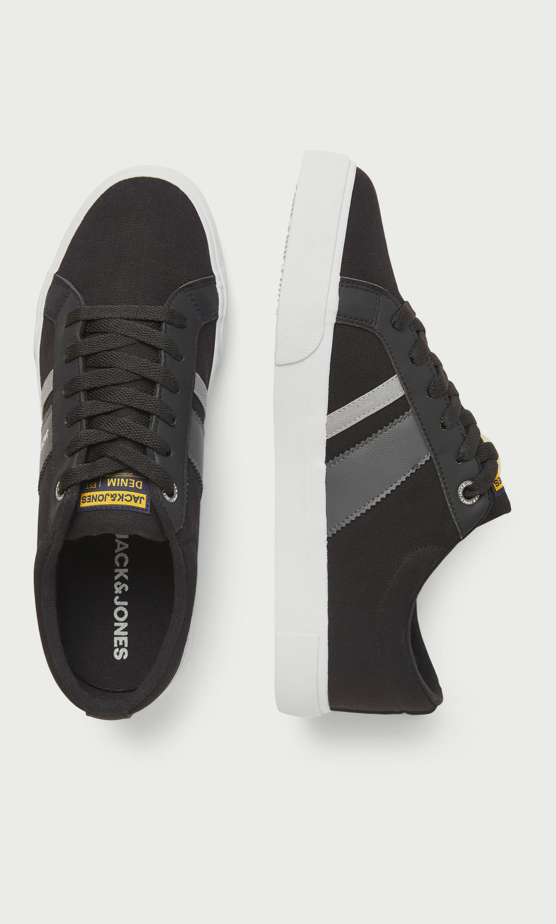 Jack & Jones Men Casual Lace Up Sneakers 12215736-men-shoes-sneakers-image-3