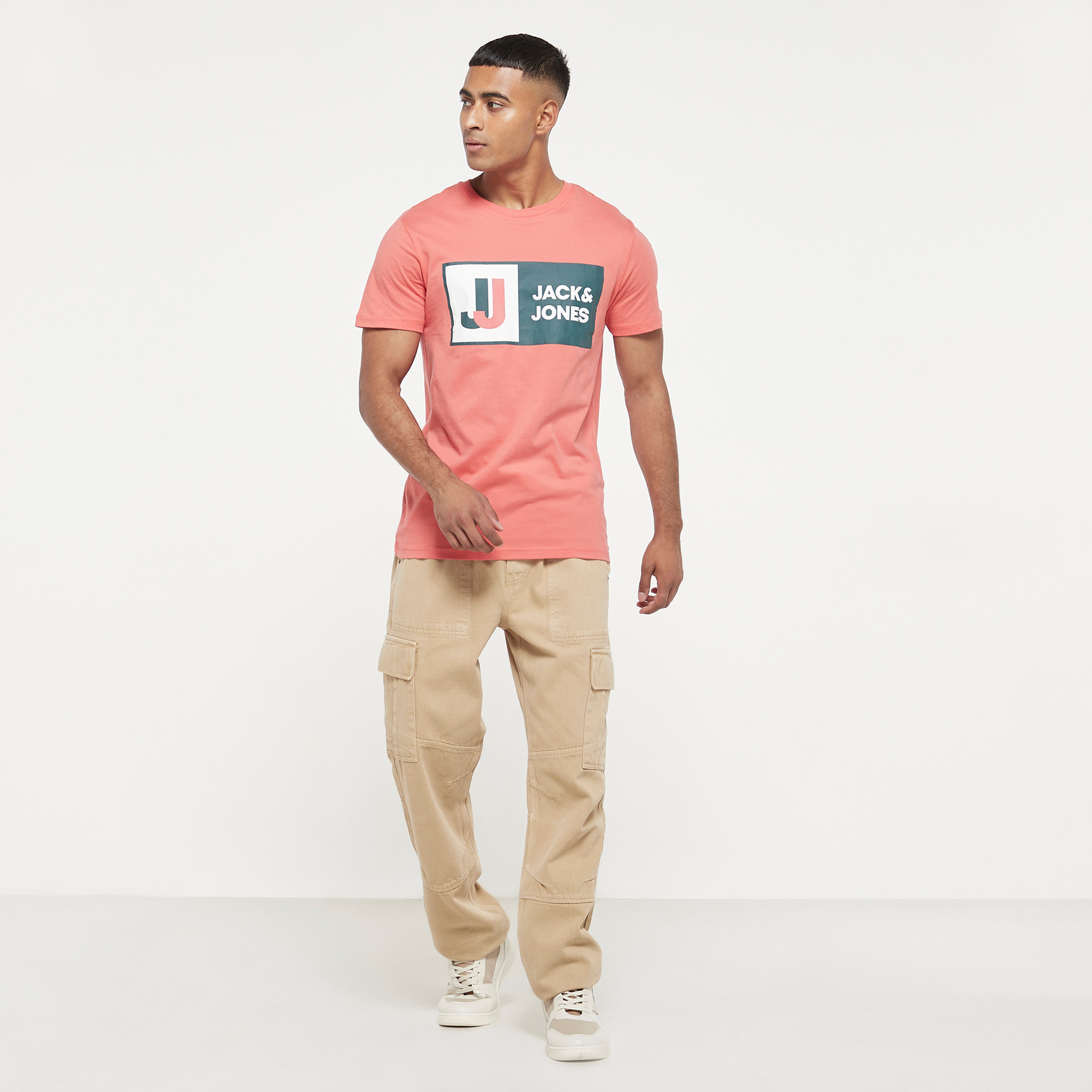 Jack & Jones Printed Crew Neck Short Sleeves T-Shirt-men-clothing-tshirtsandpolos-tshirts-image-2