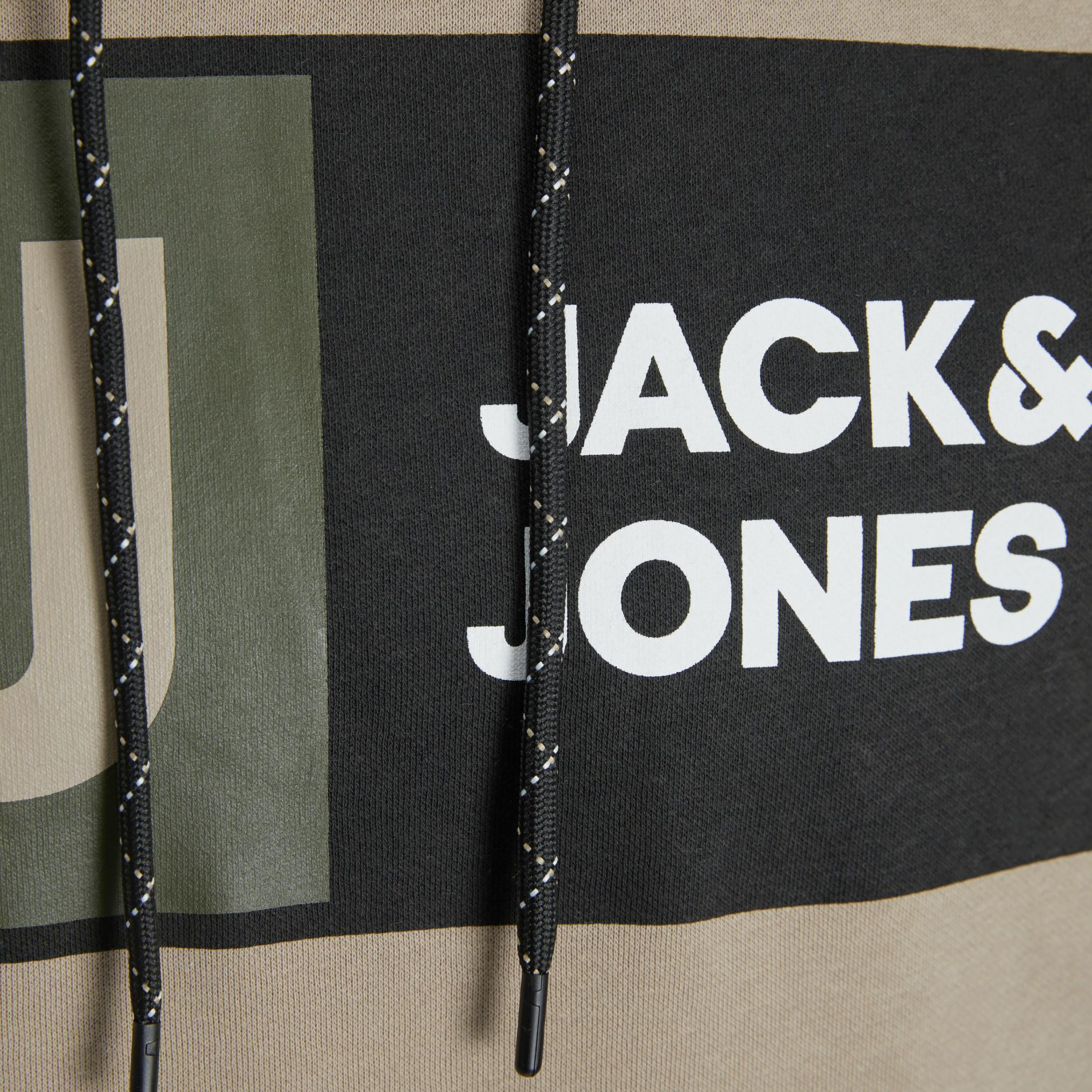 Jack & Jones Printed Long Sleeves Hoodie with Kangaroo Pocket-men-winterwear-hoodiesandsweatshirts-image-2