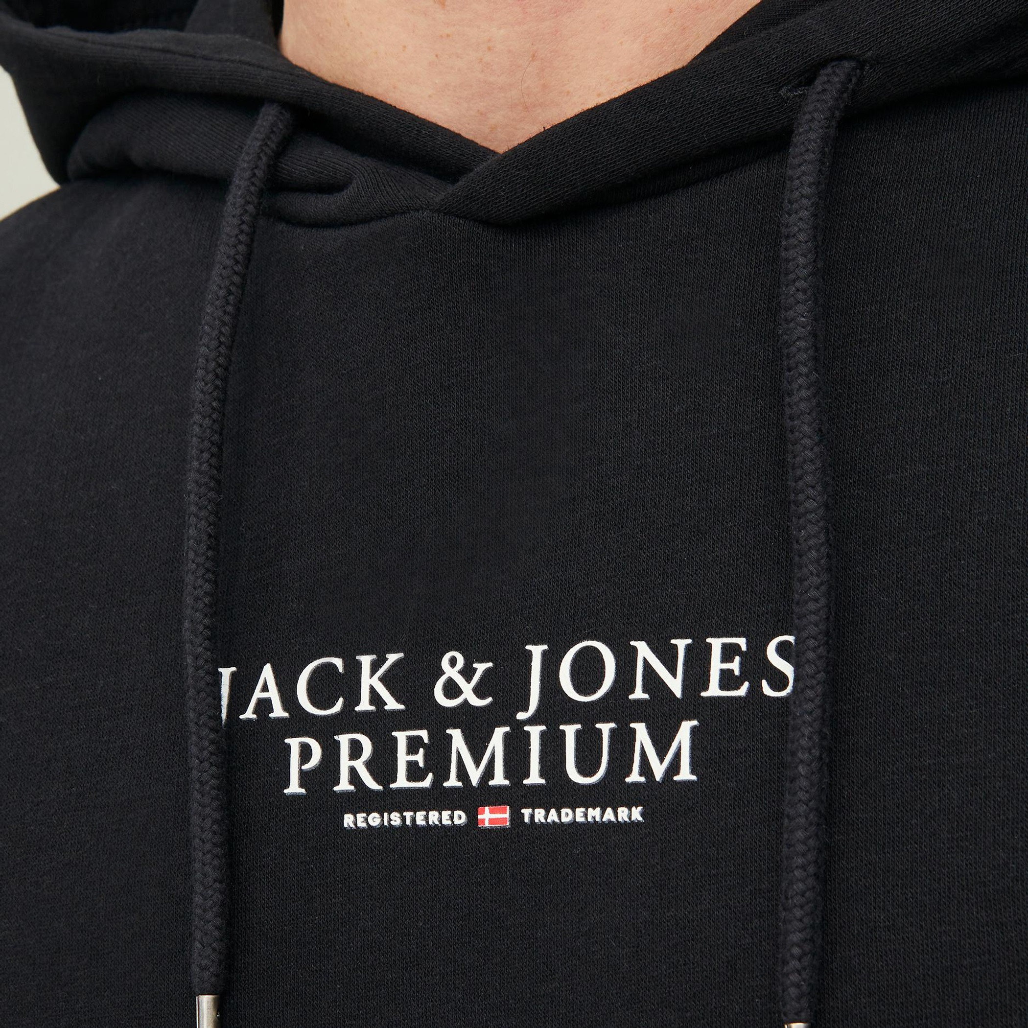 هودي من جاك آند جونز مطبوع بأكمام طويلة مع جيب كانغارو-men-winterwear-hoodiesandsweatshirts-image-5