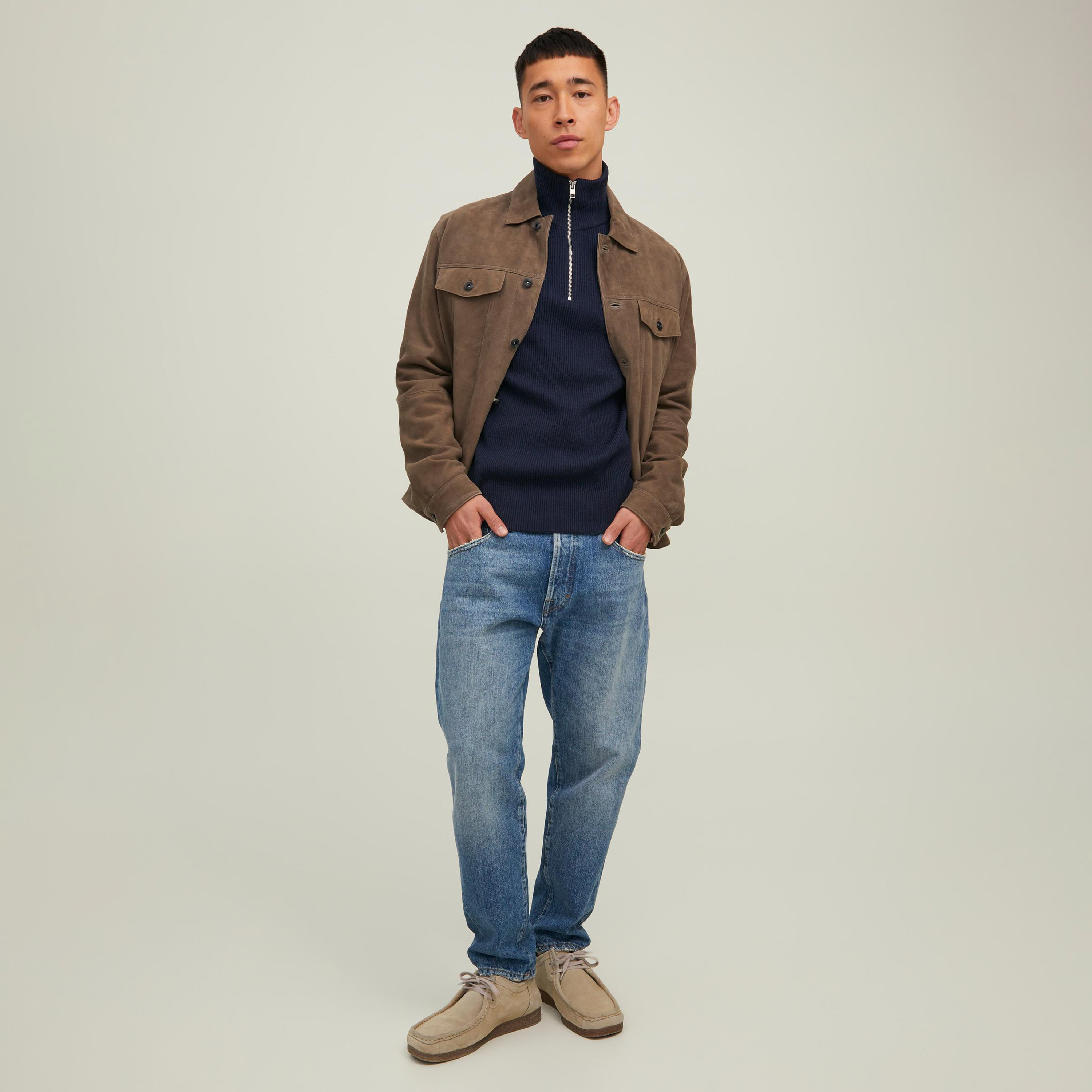 Jack & Jones Ribbed High Neck Long Sleeves Pullover-men-clothing-sweatersandpullovers-image-6