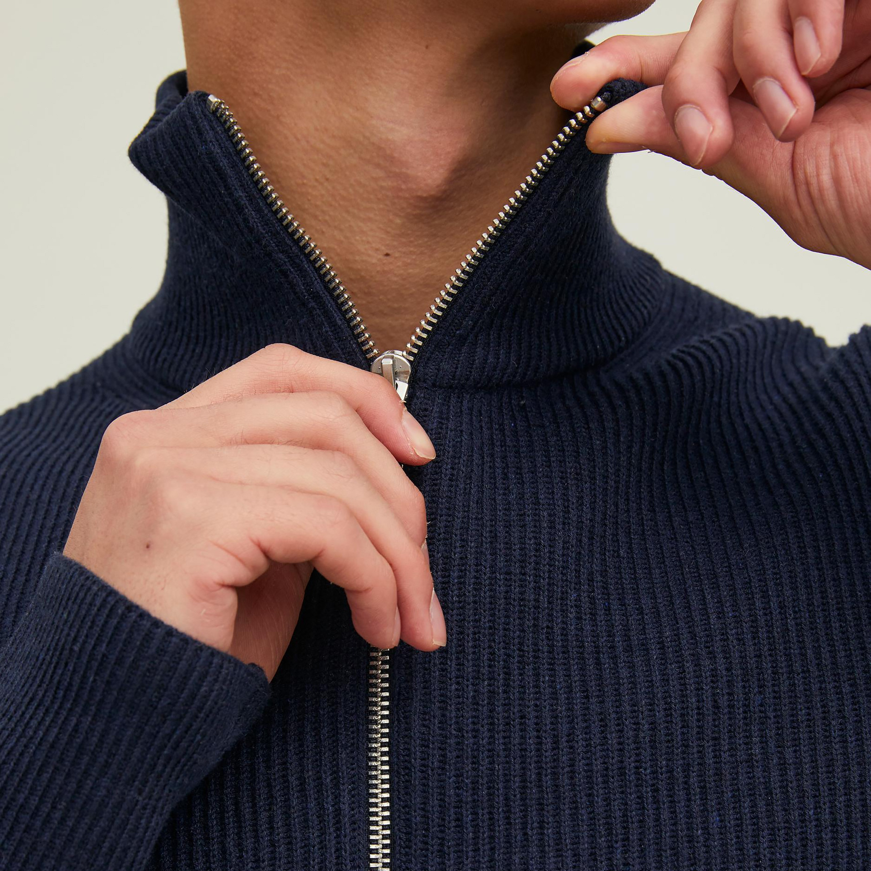 Jack & Jones Ribbed High Neck Long Sleeves Pullover-men-clothing-sweatersandpullovers-image-7