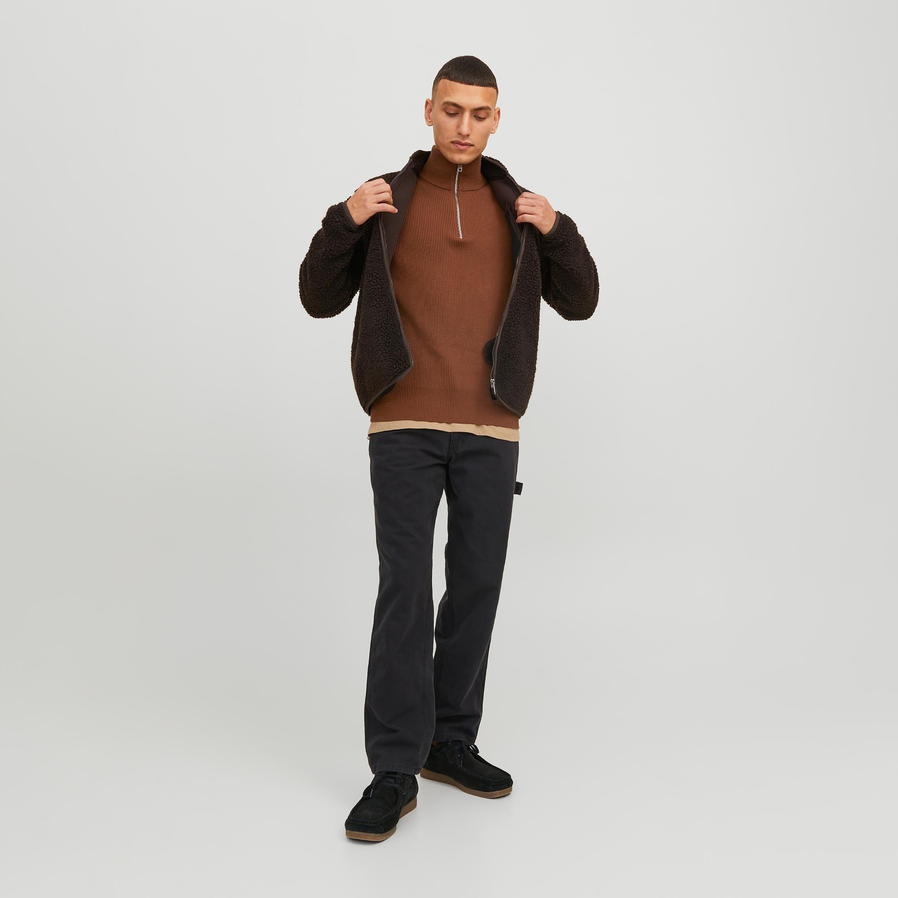 Jack & Jones Ribbed High Neck Long Sleeves Pullover-men-clothing-sweatersandpullovers-image-10