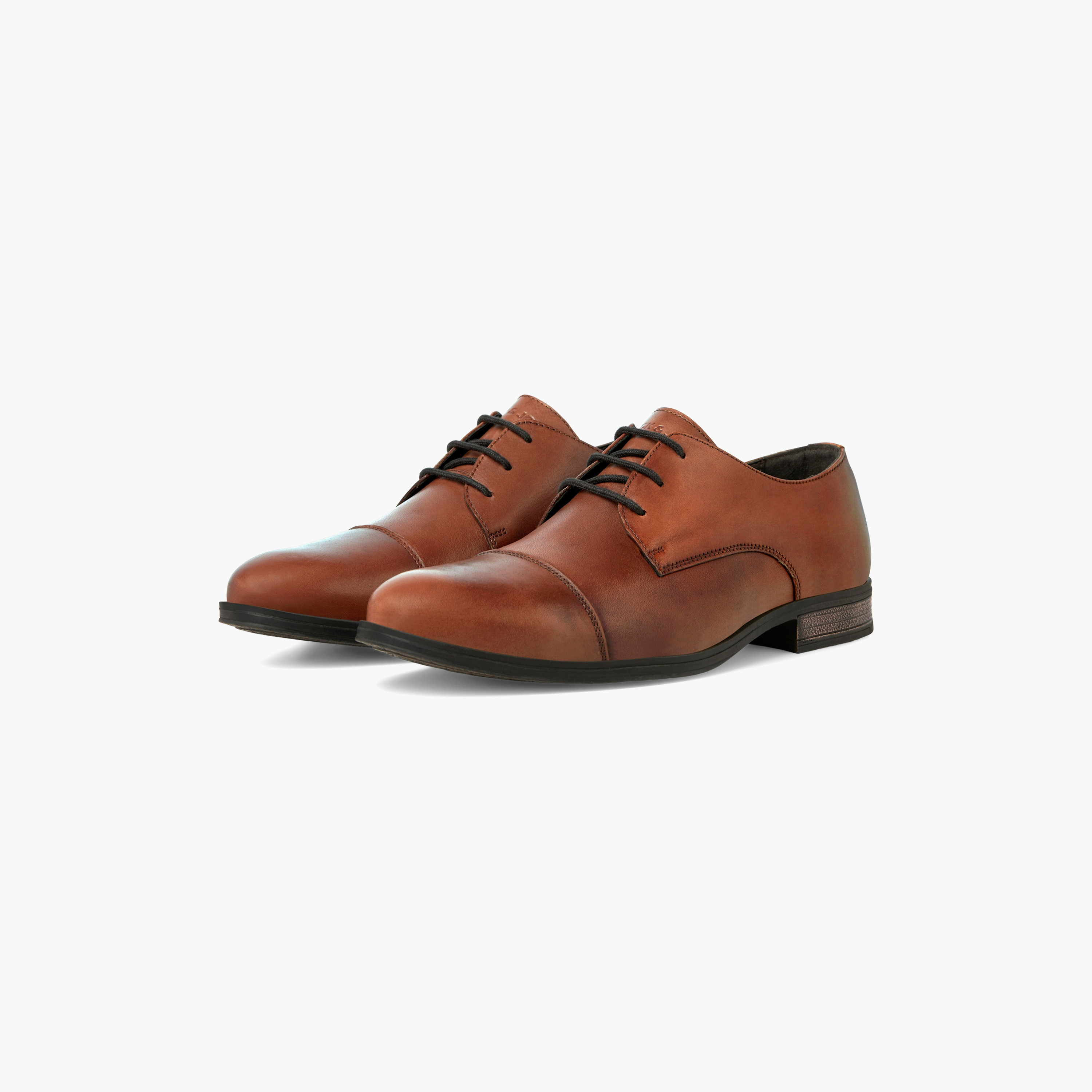 حذاء ديربي رجالي برباط من جاك آند جونز | 12217091-men-shoes-formalshoes-image-4