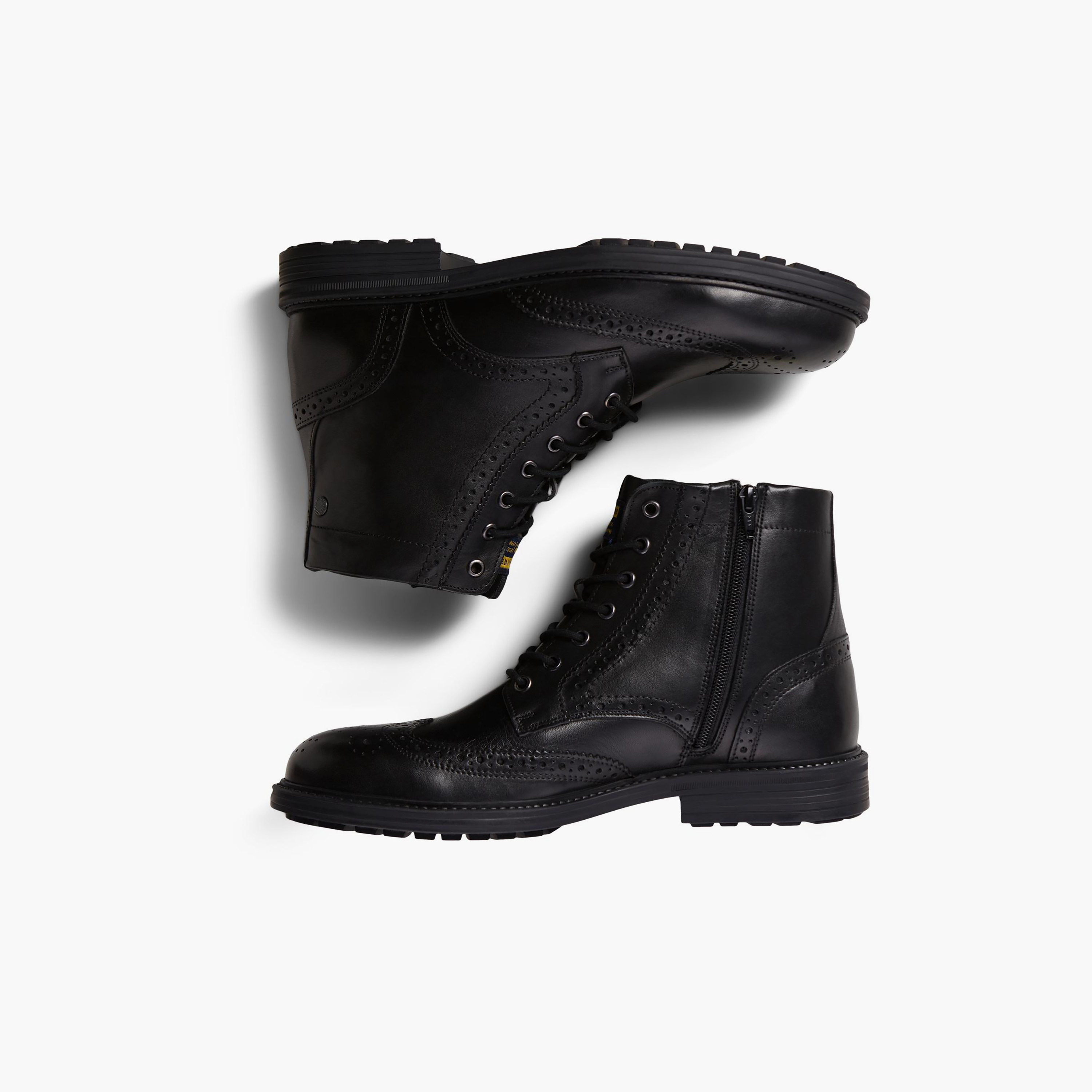 Jack & Jones Men Lace-Up Boots | 12217150-men-shoes-boots-image-3