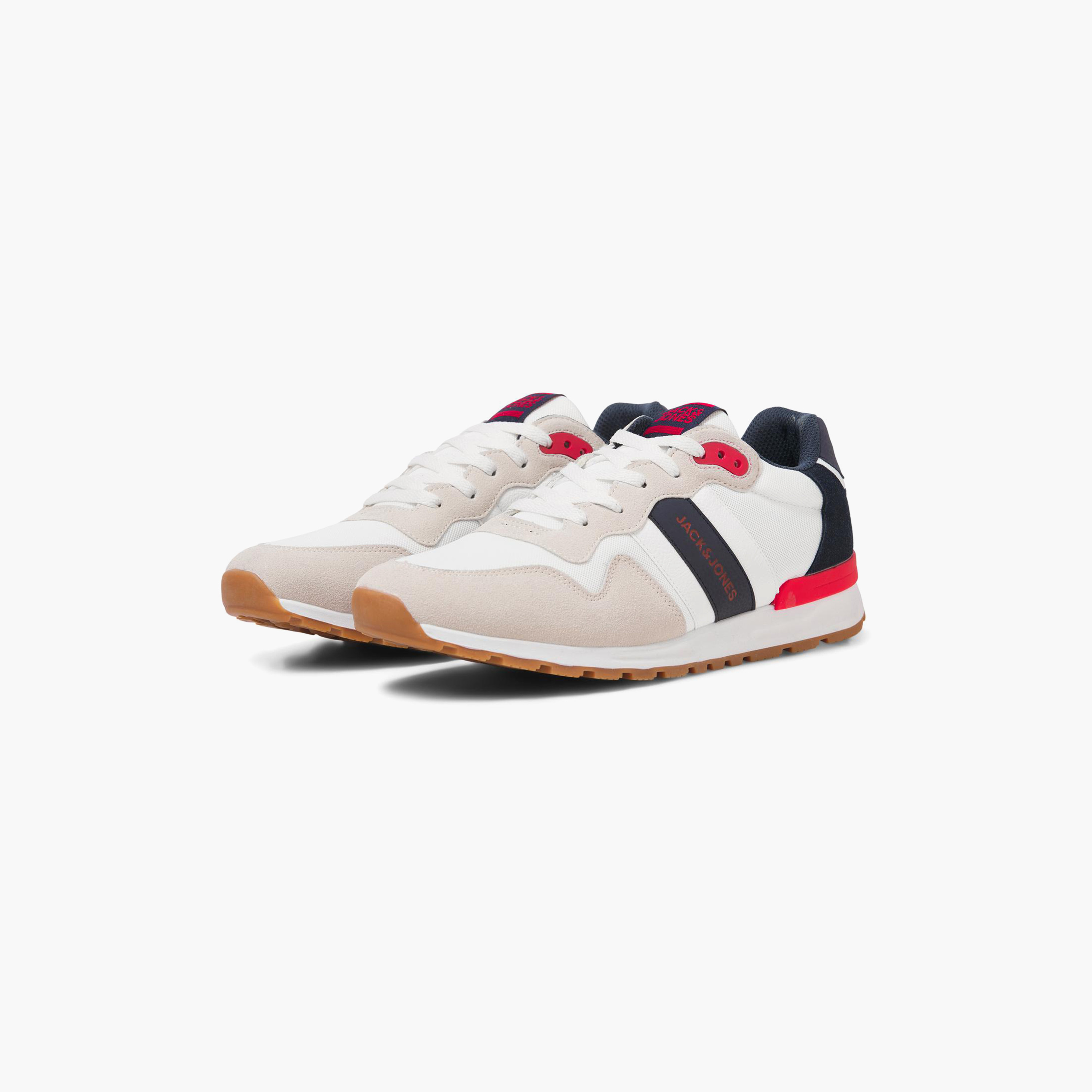 Jack & Jones Men's Low Top Lace Up Sneakers-men-shoes-sneakers-image-1