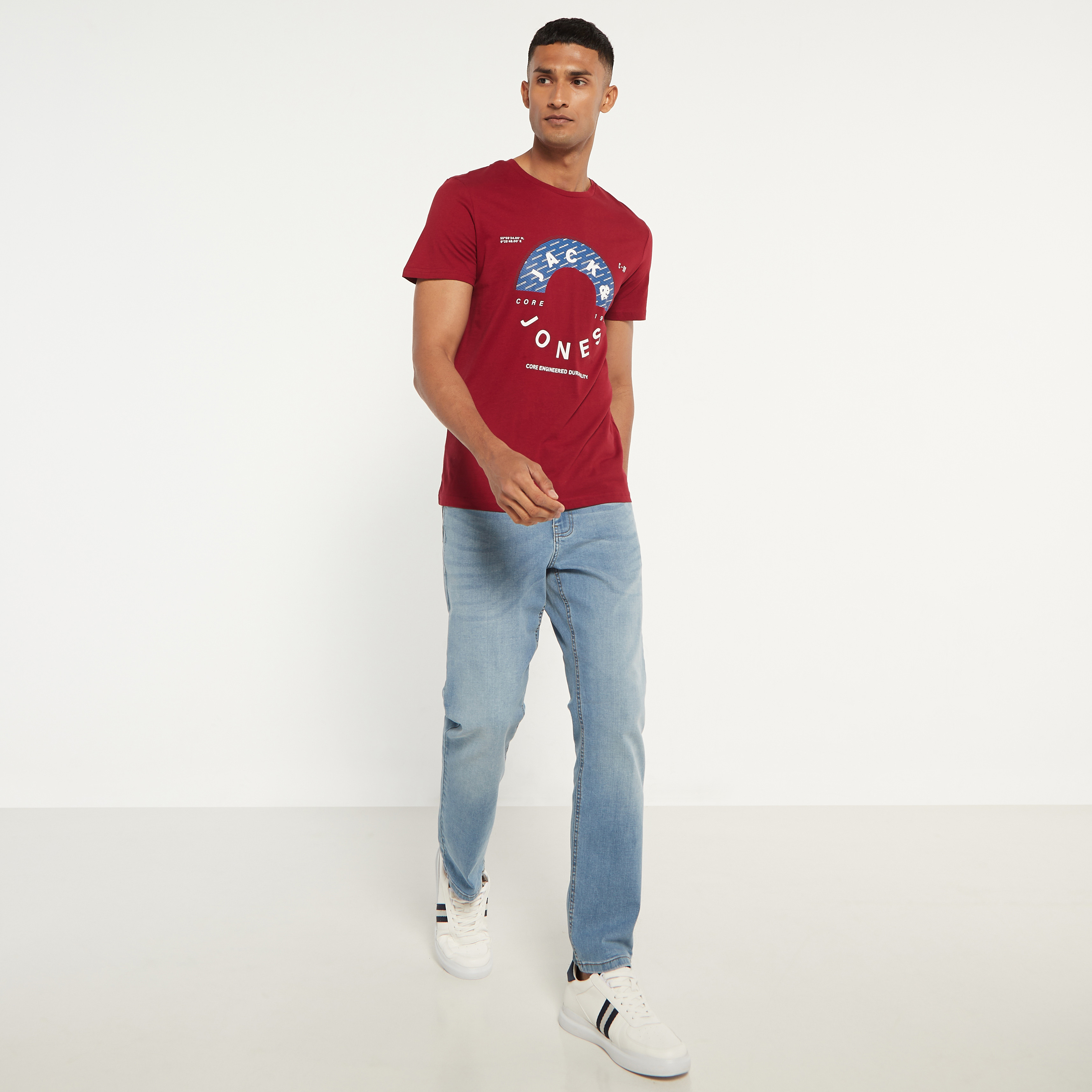 Jack & Jones Printed Crew Neck Short Sleeves T-Shirt-men-clothing-tshirtsandpolos-tshirts-image-2
