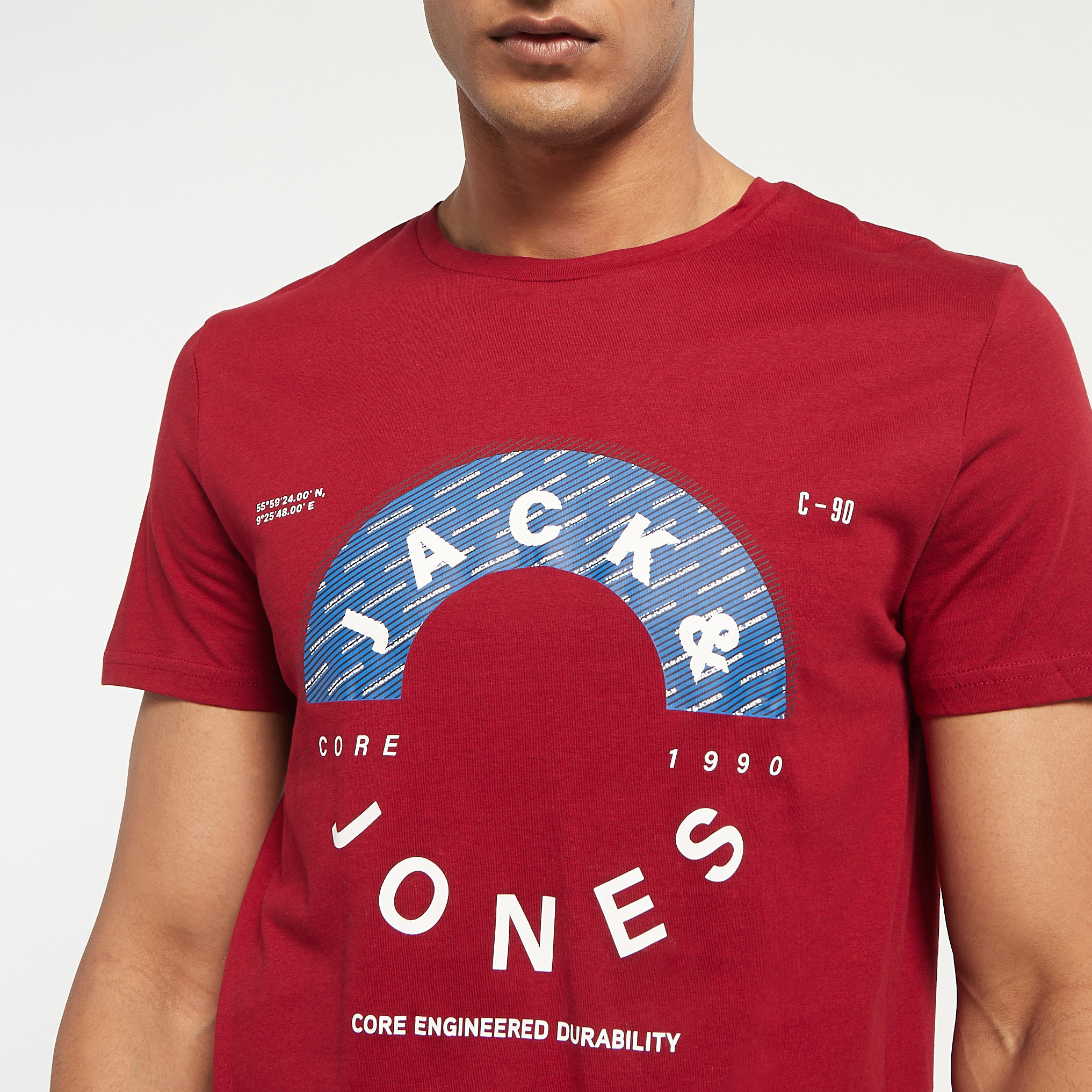 Jack & Jones Printed Crew Neck Short Sleeves T-Shirt-men-clothing-tshirtsandpolos-tshirts-image-4