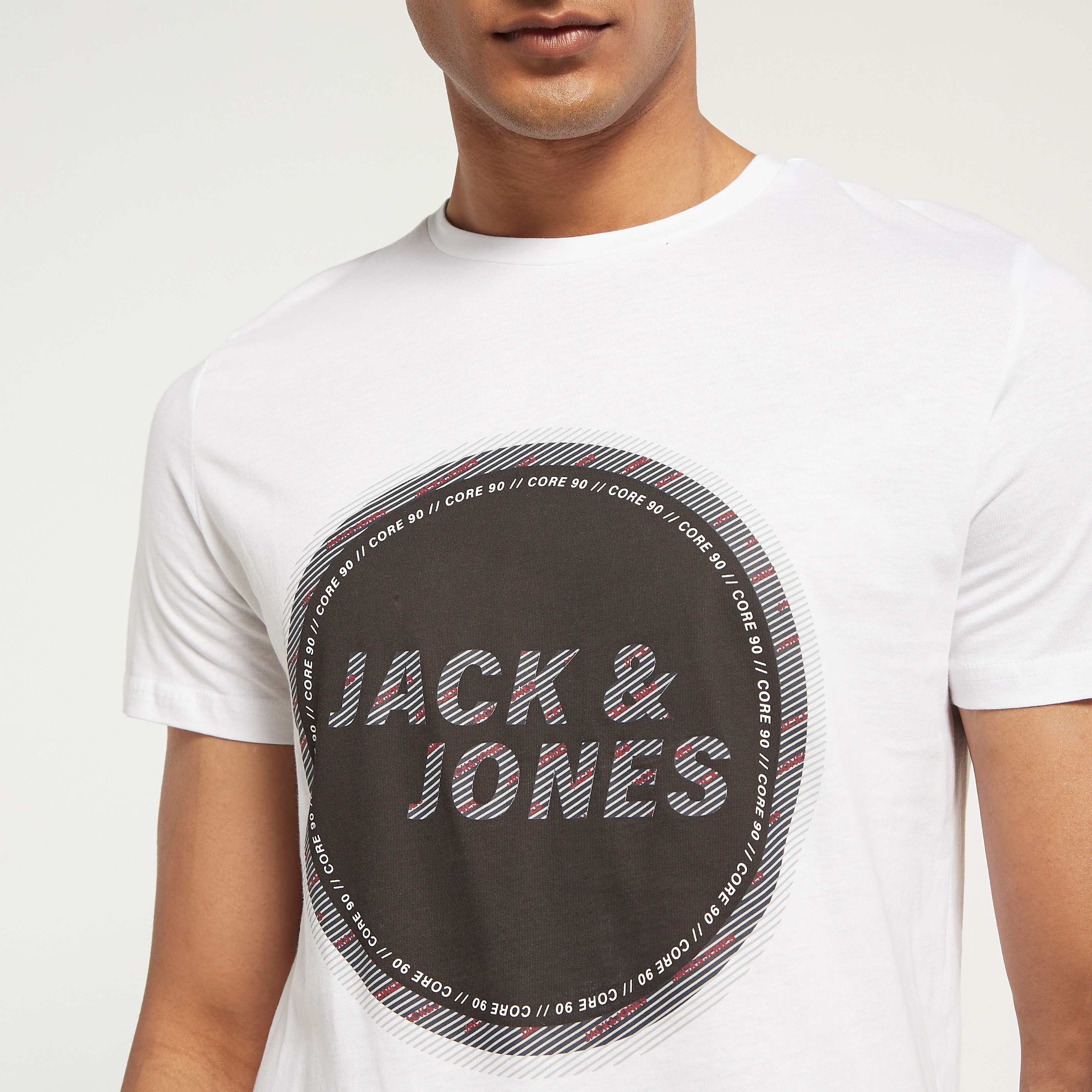 Jack & Jones Printed Crew Neck Short Sleeves T-Shirt-men-clothing-tshirtsandpolos-tshirts-image-8