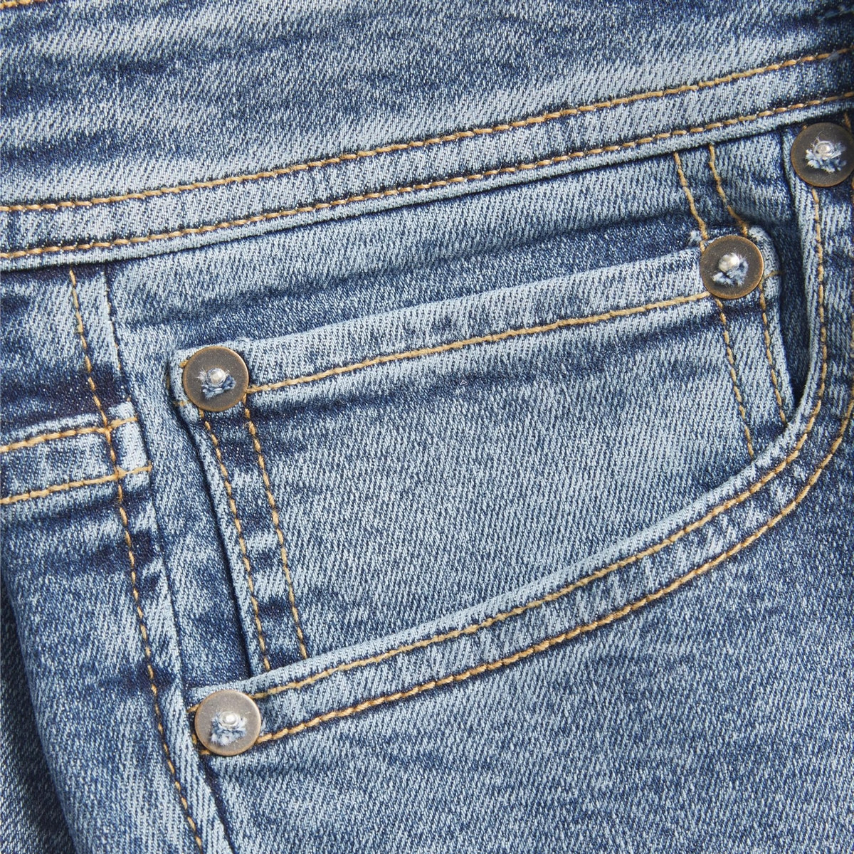 Jack & Jones Men Blue Ripped Skinny Fit Jeans with Pockets-men-clothing-bottoms-jeans-image-4