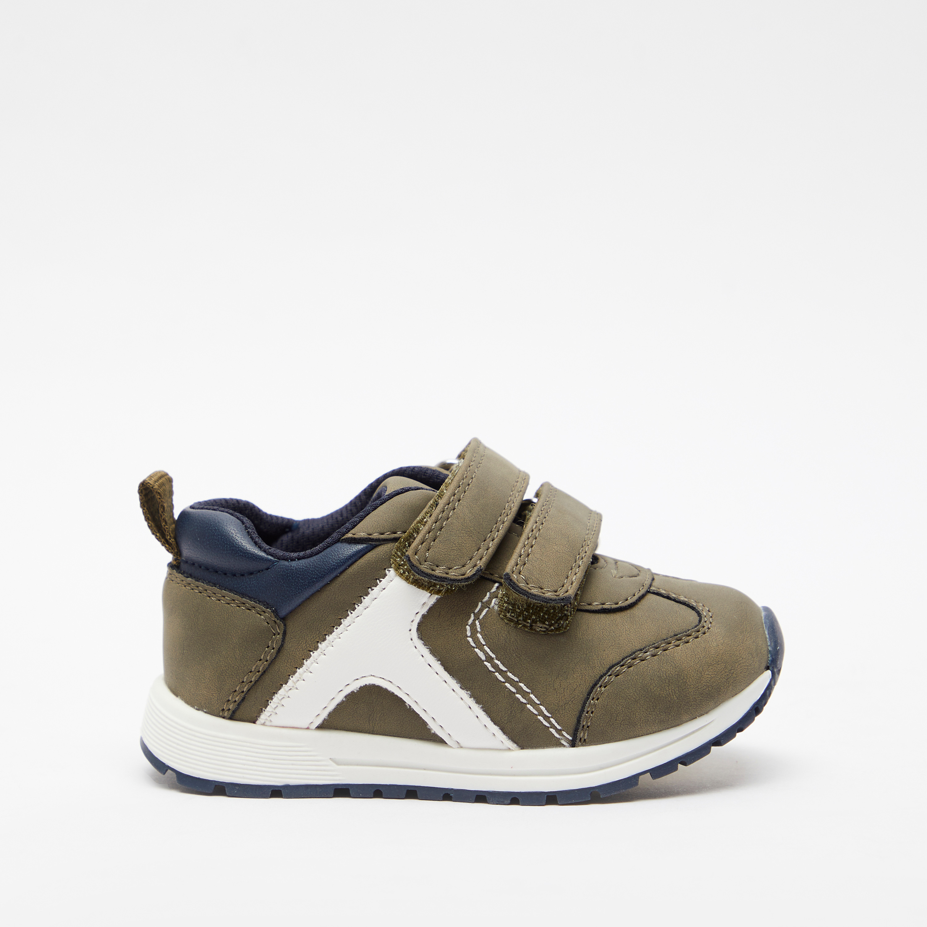 hook and loop closure sneakers