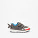 Barefeet Printed Sneakers with Hook and Loop Closure-Boy%27s Sneakers-thumbnail-0