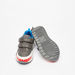 Barefeet Printed Sneakers with Hook and Loop Closure-Boy%27s Sneakers-thumbnail-1