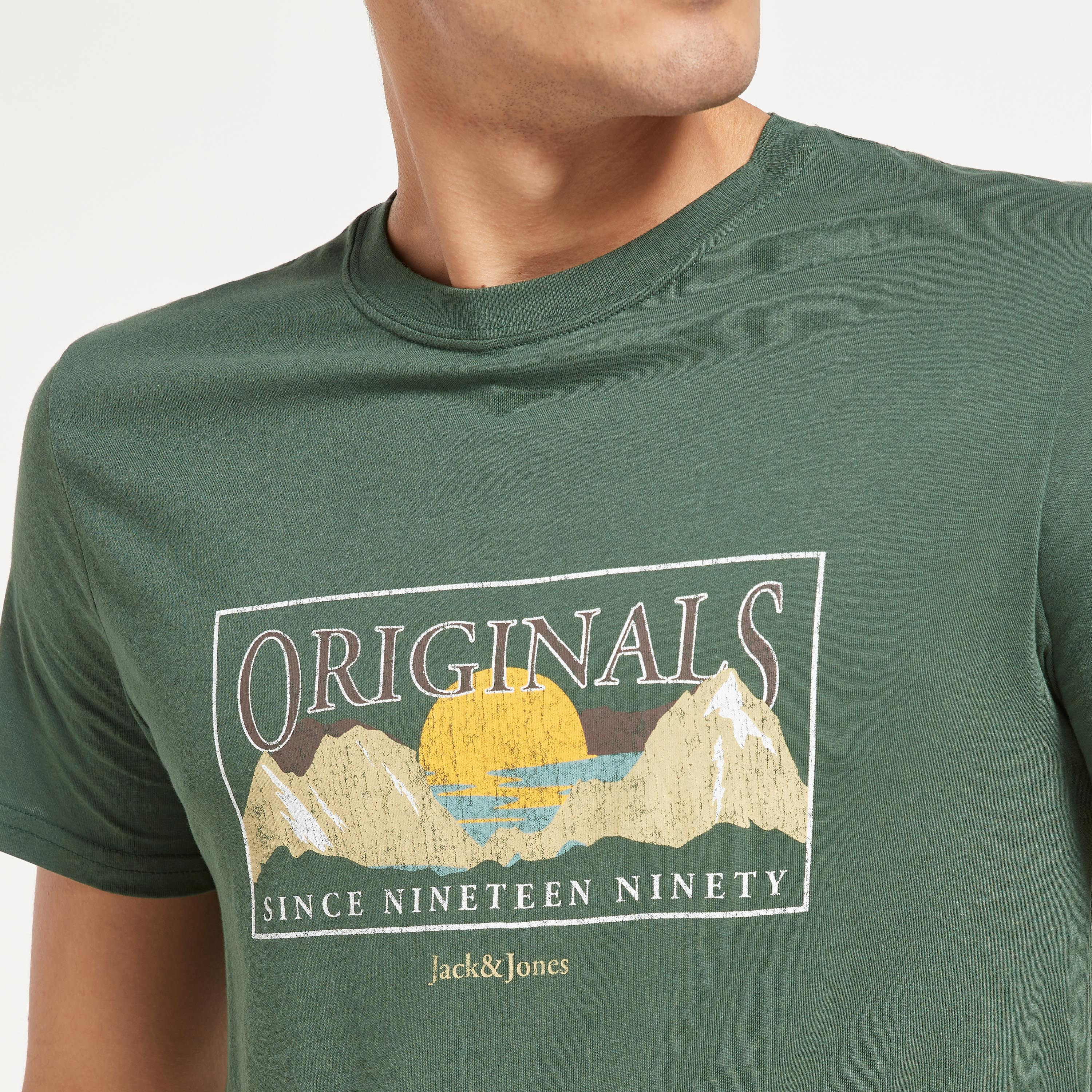Jack & Jones Graphic Crew Neck Short Sleeves T-Shirt-men-clothing-tshirtsandpolos-tshirts-image-12
