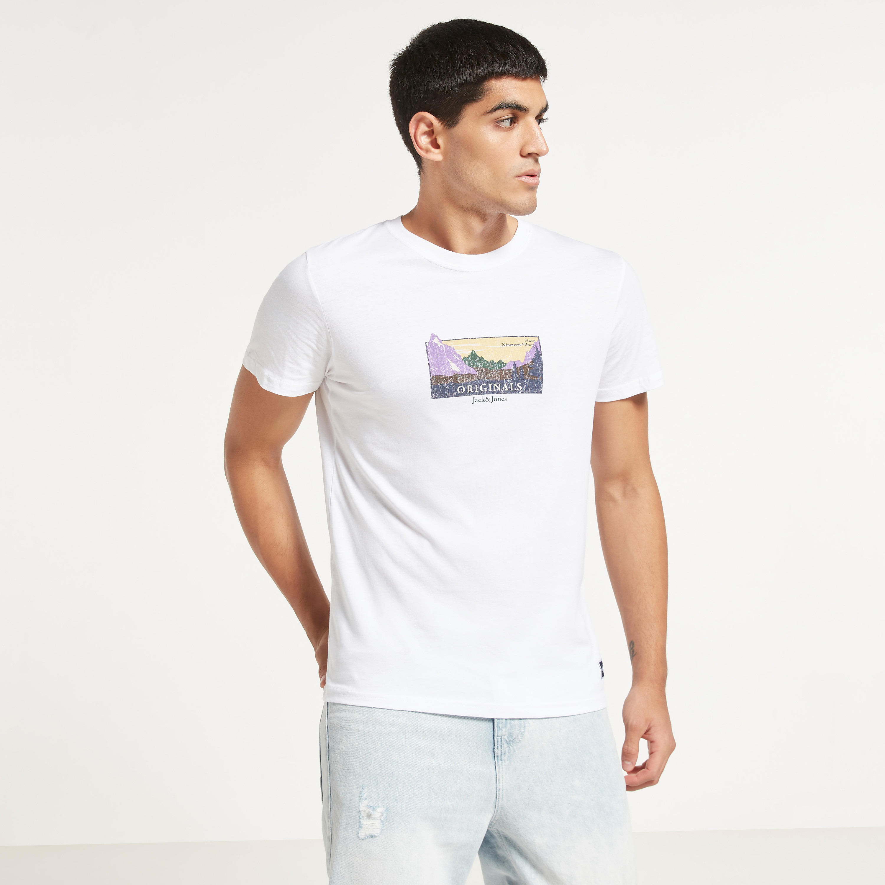 Jack & Jones Graphic Crew Neck Short Sleeves T-Shirt-men-clothing-tshirtsandpolos-tshirts-image-13