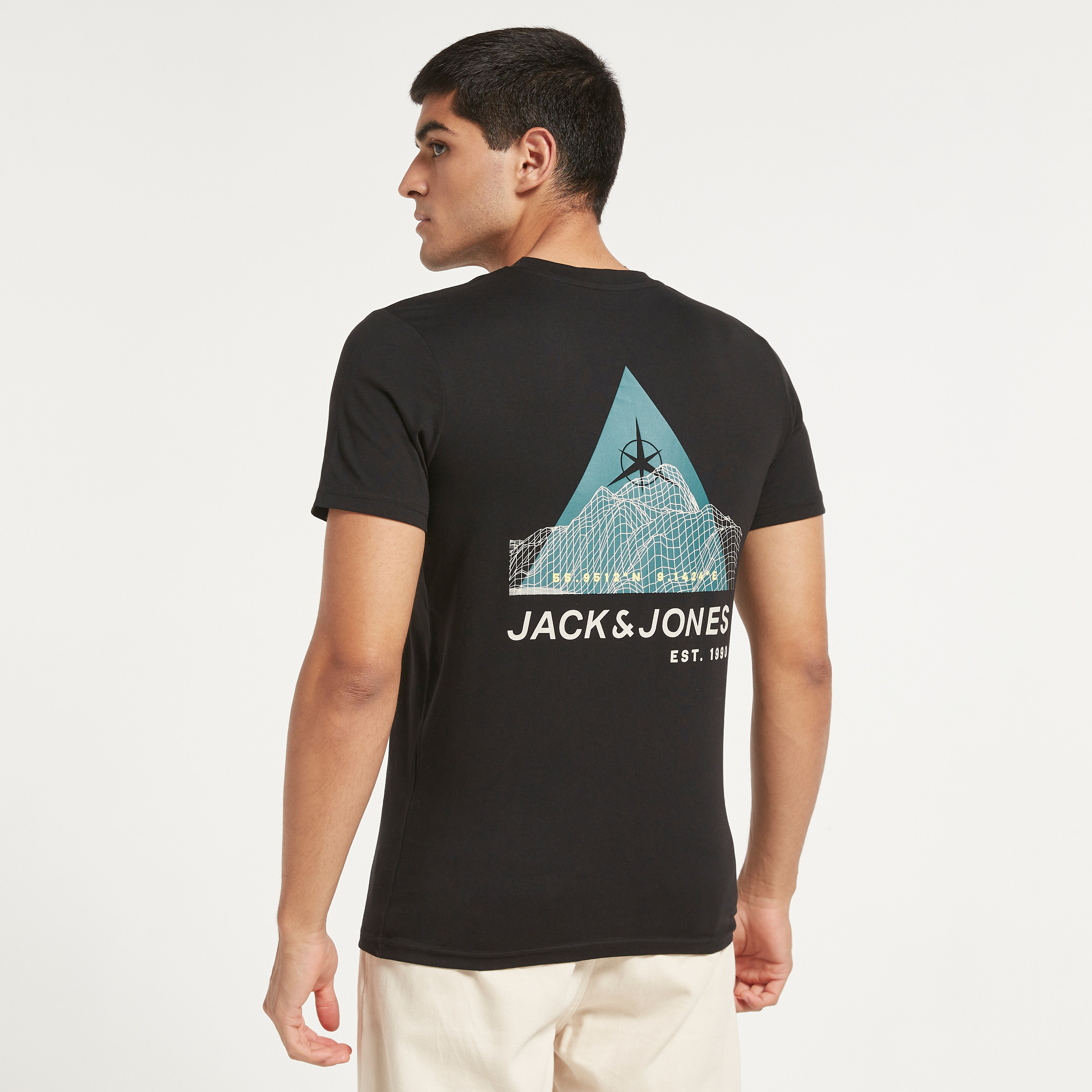 Jack & Jones Printed Crew Neck Short Sleeves T-Shirt-men-clothing-tshirtsandpolos-tshirts-image-3