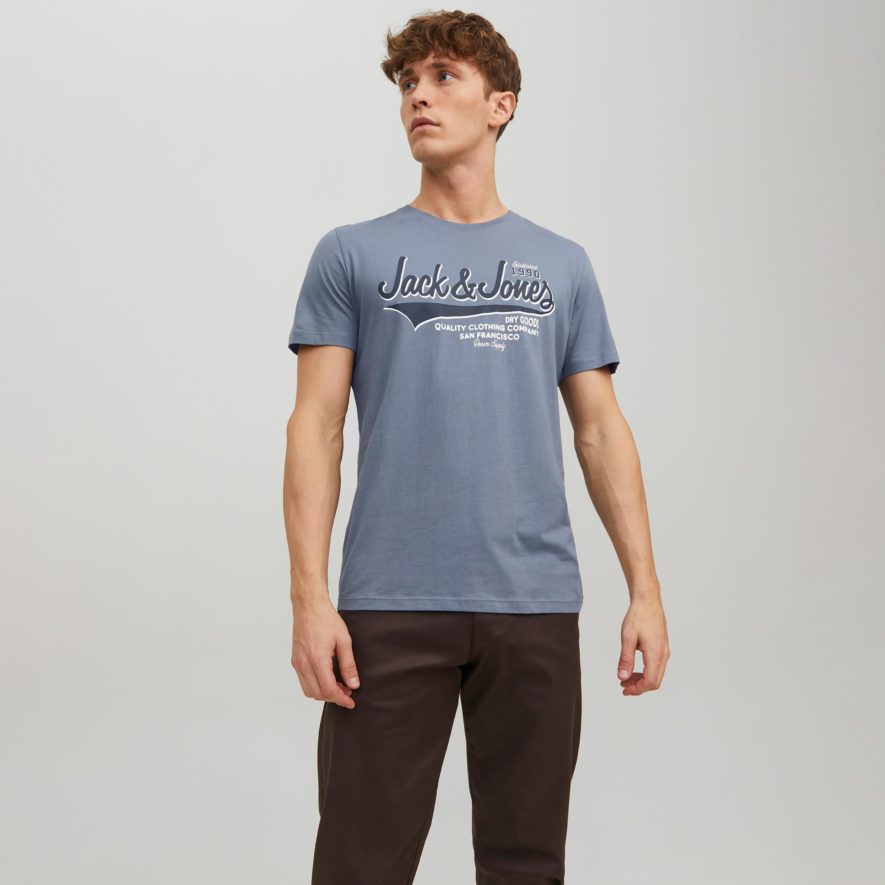 Jack & Jones Printed Crew Neck Short Sleeves T-Shirt-men-clothing-tshirtsandpolos-tshirts-image-1