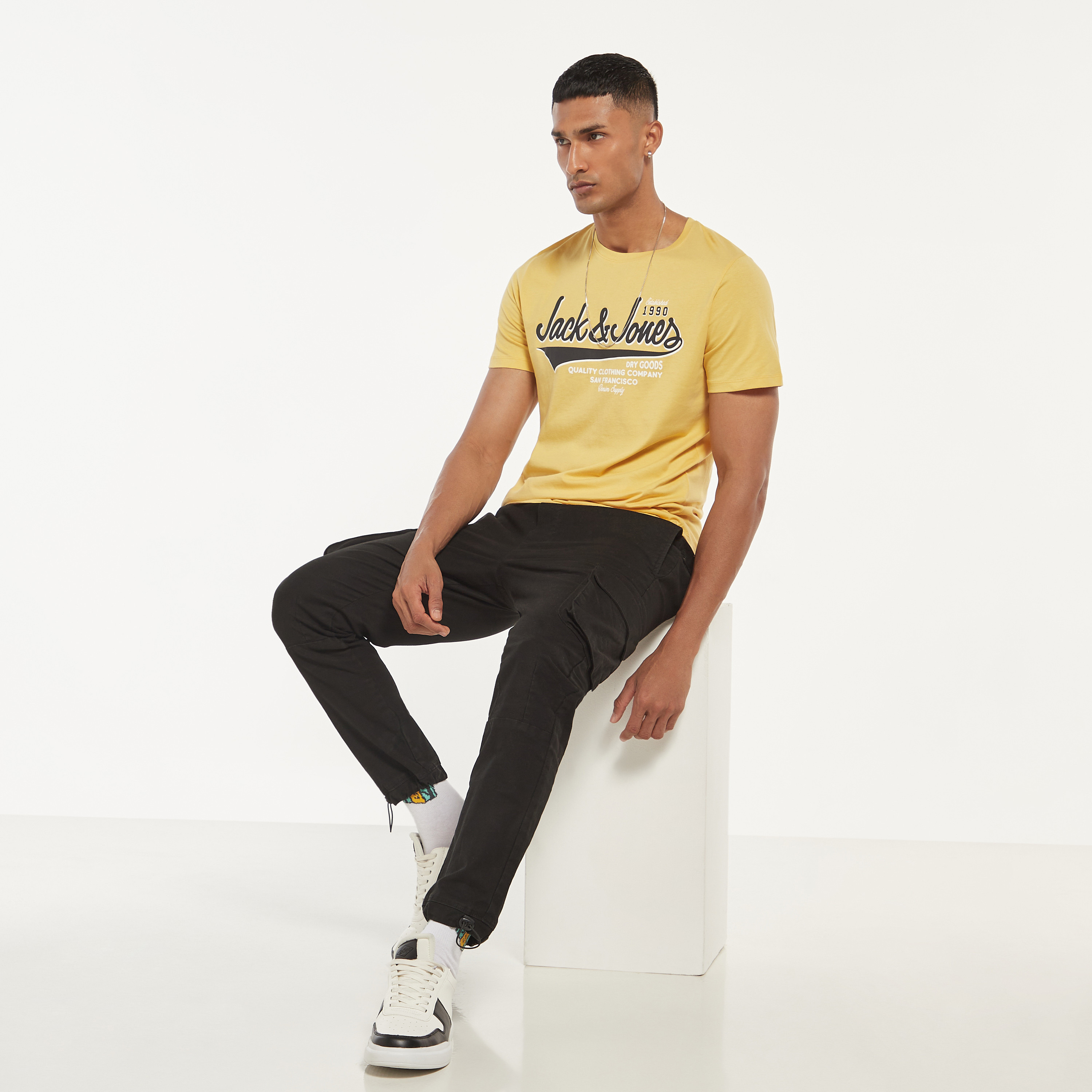 Jack & Jones Printed Crew Neck Short Sleeves T-Shirt-men-clothing-tshirtsandpolos-tshirts-image-12