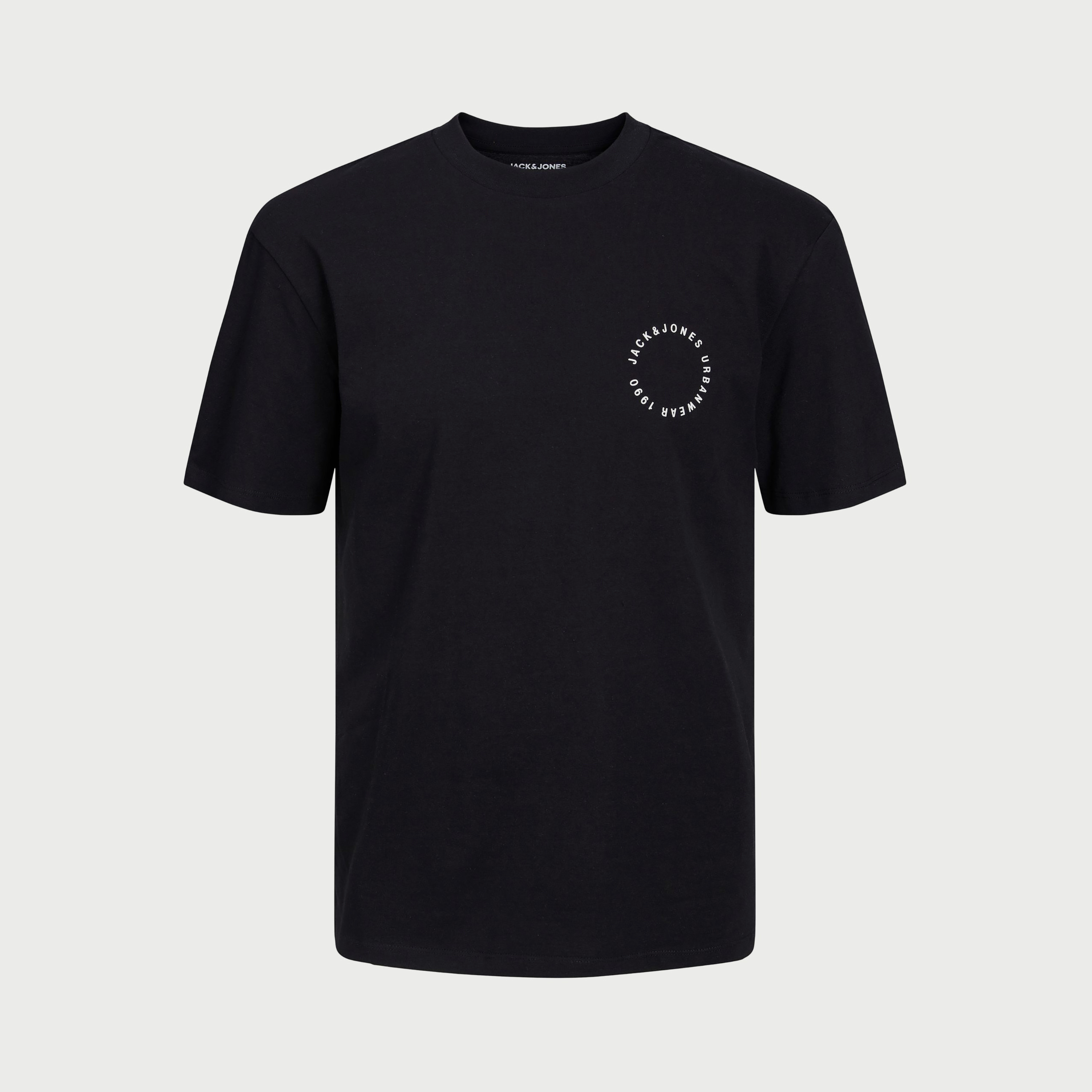 Jack & Jones Logo Crew Neck Short Sleeves T-Shirt-men-clothing-tshirtsandpolos-tshirts-image-1