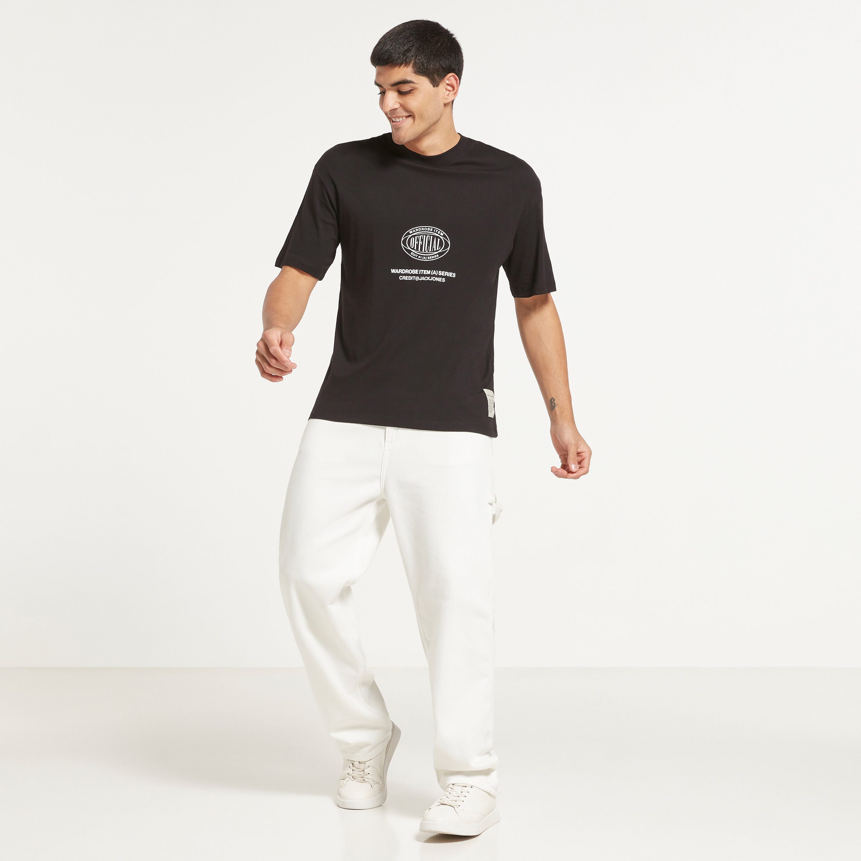 Jack & Jones Printed Crew Neck Short Sleeves T-Shirt-men-clothing-tshirtsandpolos-tshirts-image-2