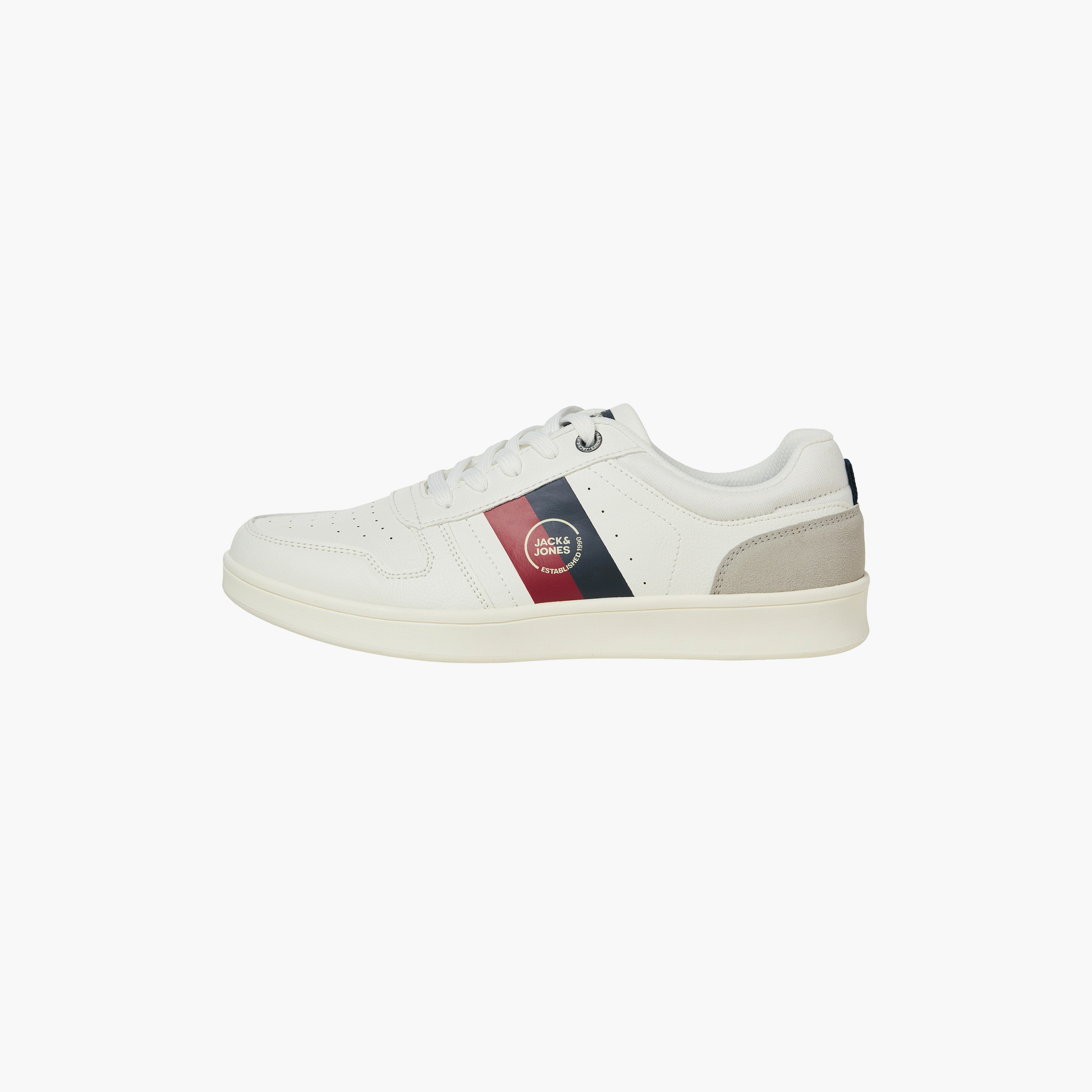 Jack & Jones Men's Lace-Up Low Top Sneakers | 12221815-men-shoes-sneakers-image-3