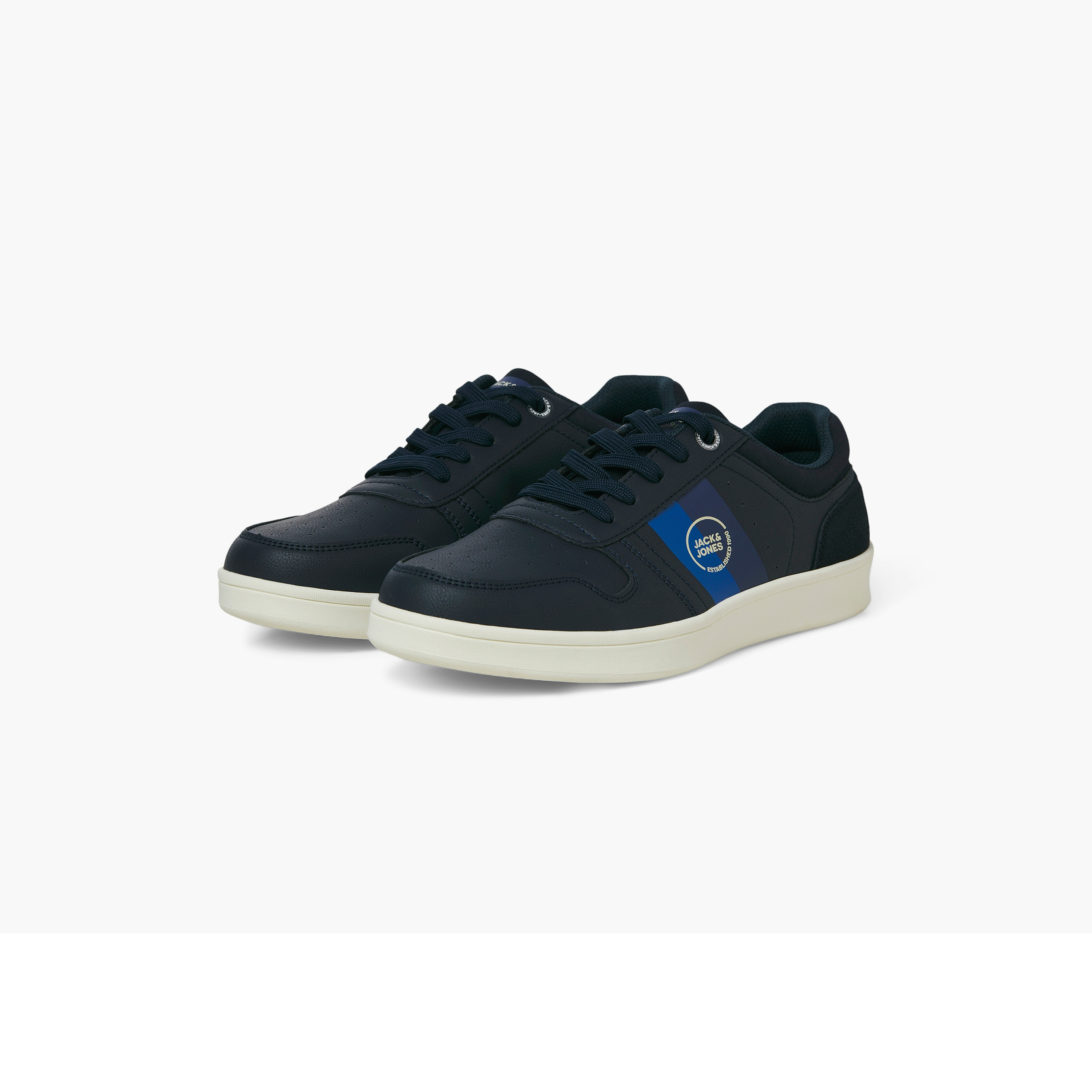 Jack & Jones Men's Lace-Up Low Top Sneakers | 12221815-men-shoes-sneakers-image-5