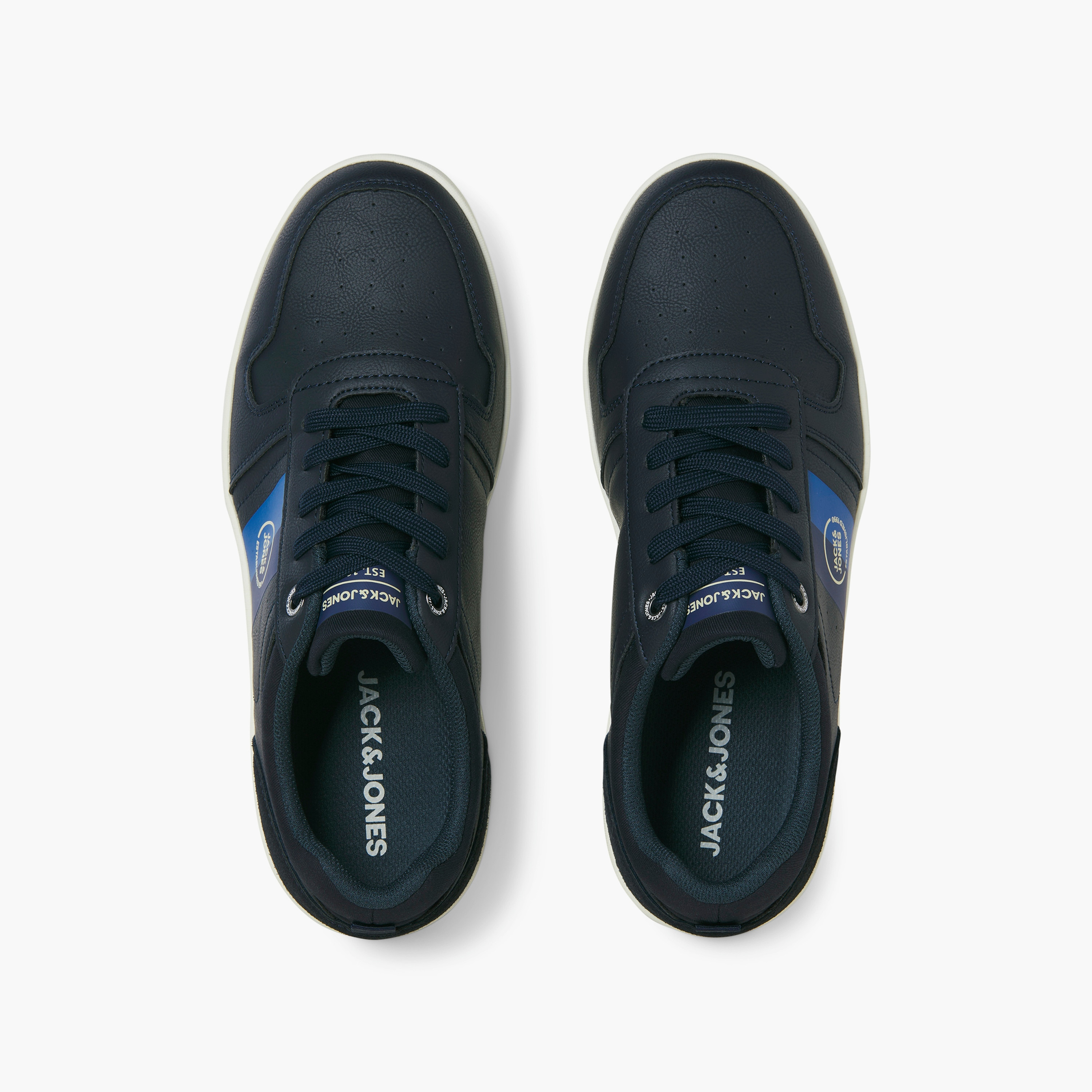 Jack & Jones Men's Lace-Up Low Top Sneakers | 12221815-men-shoes-sneakers-image-8