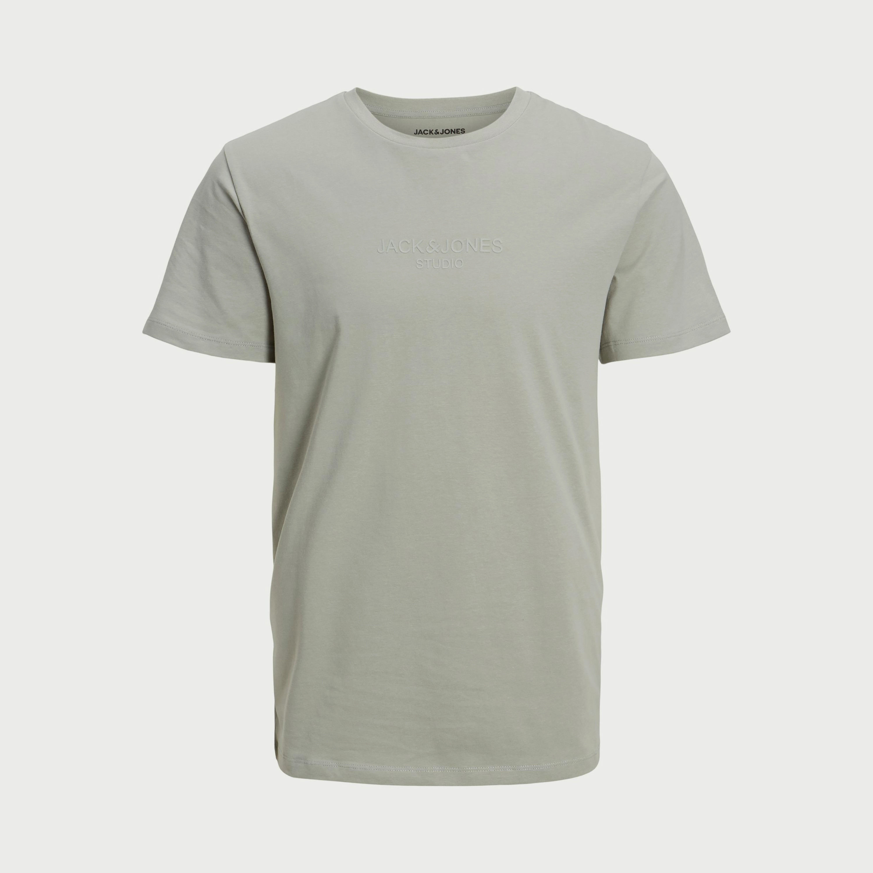تي شيرت من جاك آند جونز مع شعار بأكمام قصيرة و ياقة مستديرة-men-clothing-tshirtsandpolos-tshirts-image-5