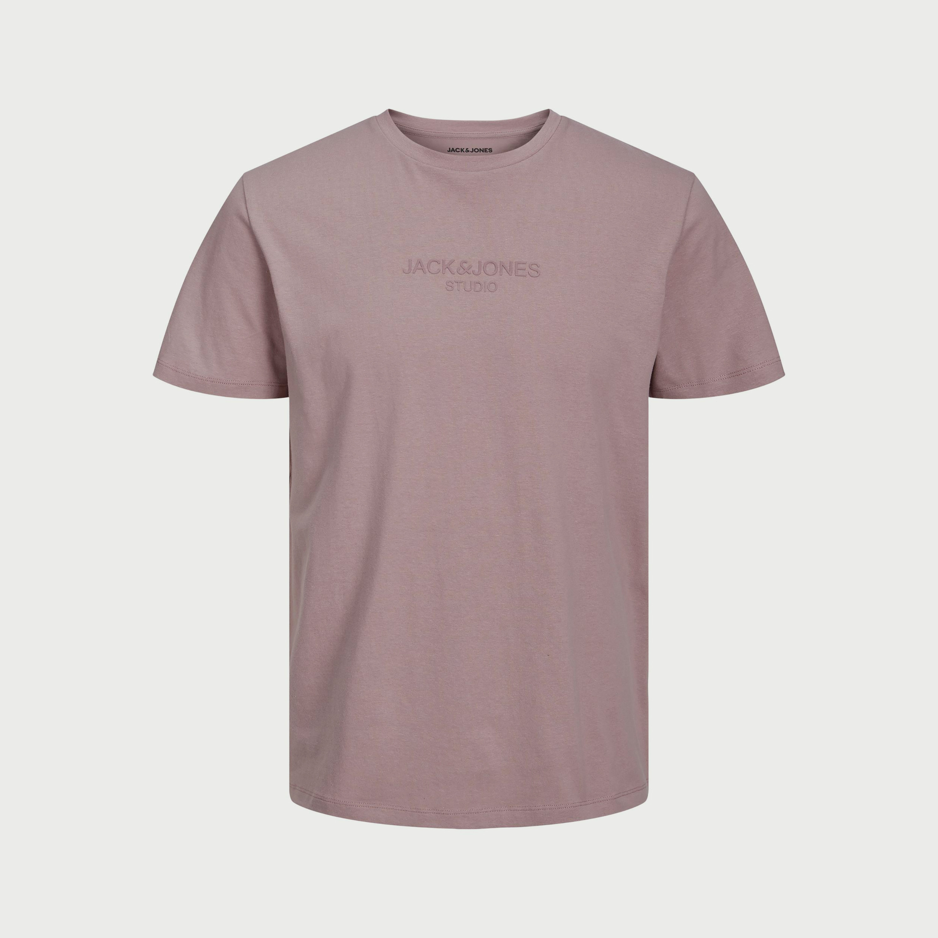 تي شيرت من جاك آند جونز مع شعار بأكمام قصيرة و ياقة مستديرة-men-clothing-tshirtsandpolos-tshirts-image-6