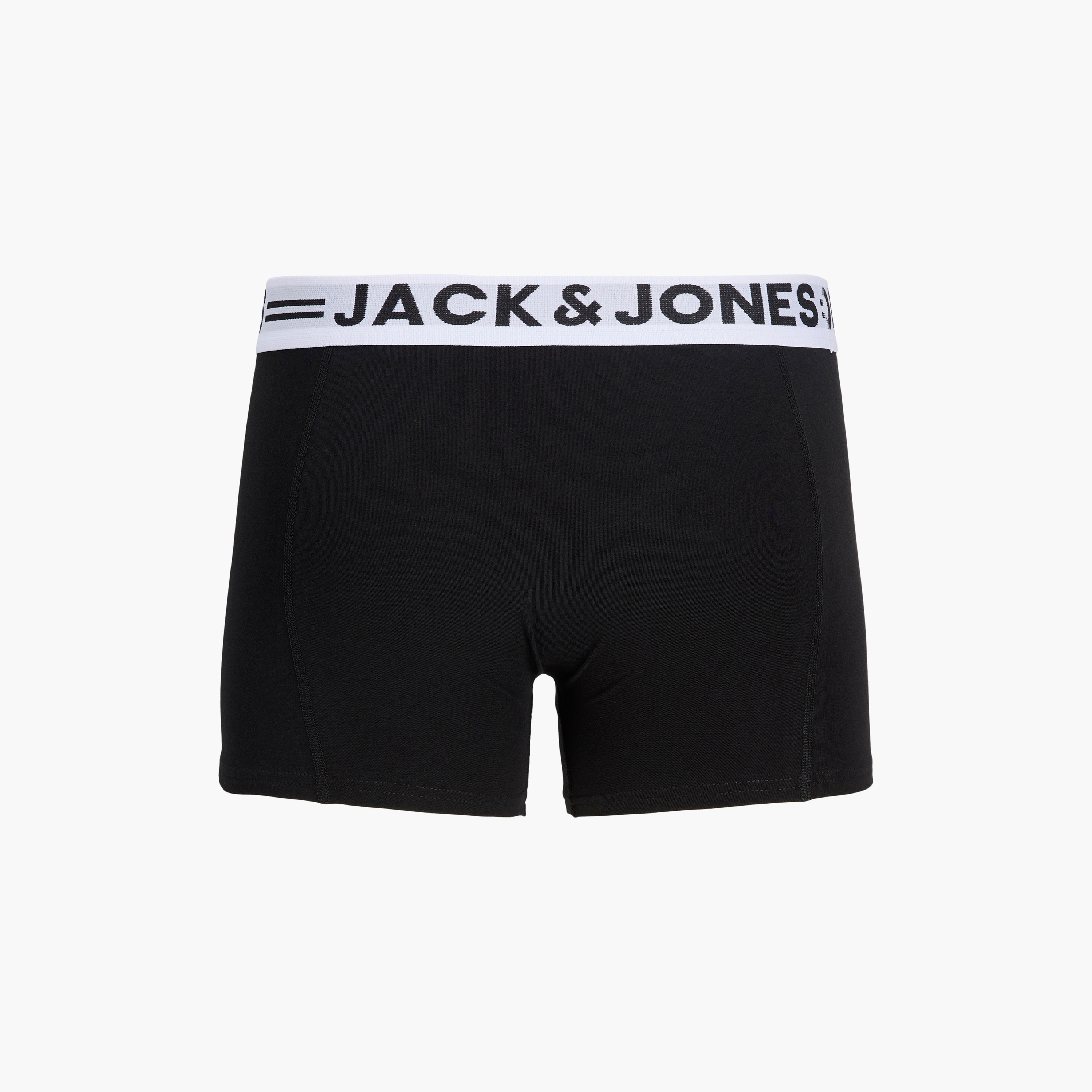 Jack & Jones Pack of 7 Brand Print Waistband Men's Trunks-men-clothing-innerwear-underwear-image-3