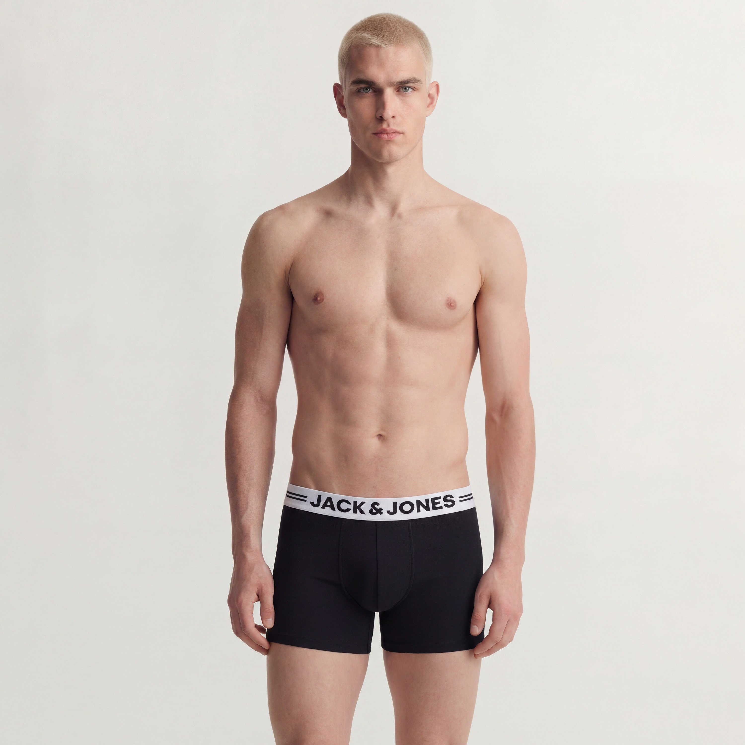 Jack & Jones Pack of 7 Brand Print Waistband Men's Trunks-men-clothing-innerwear-underwear-image-4